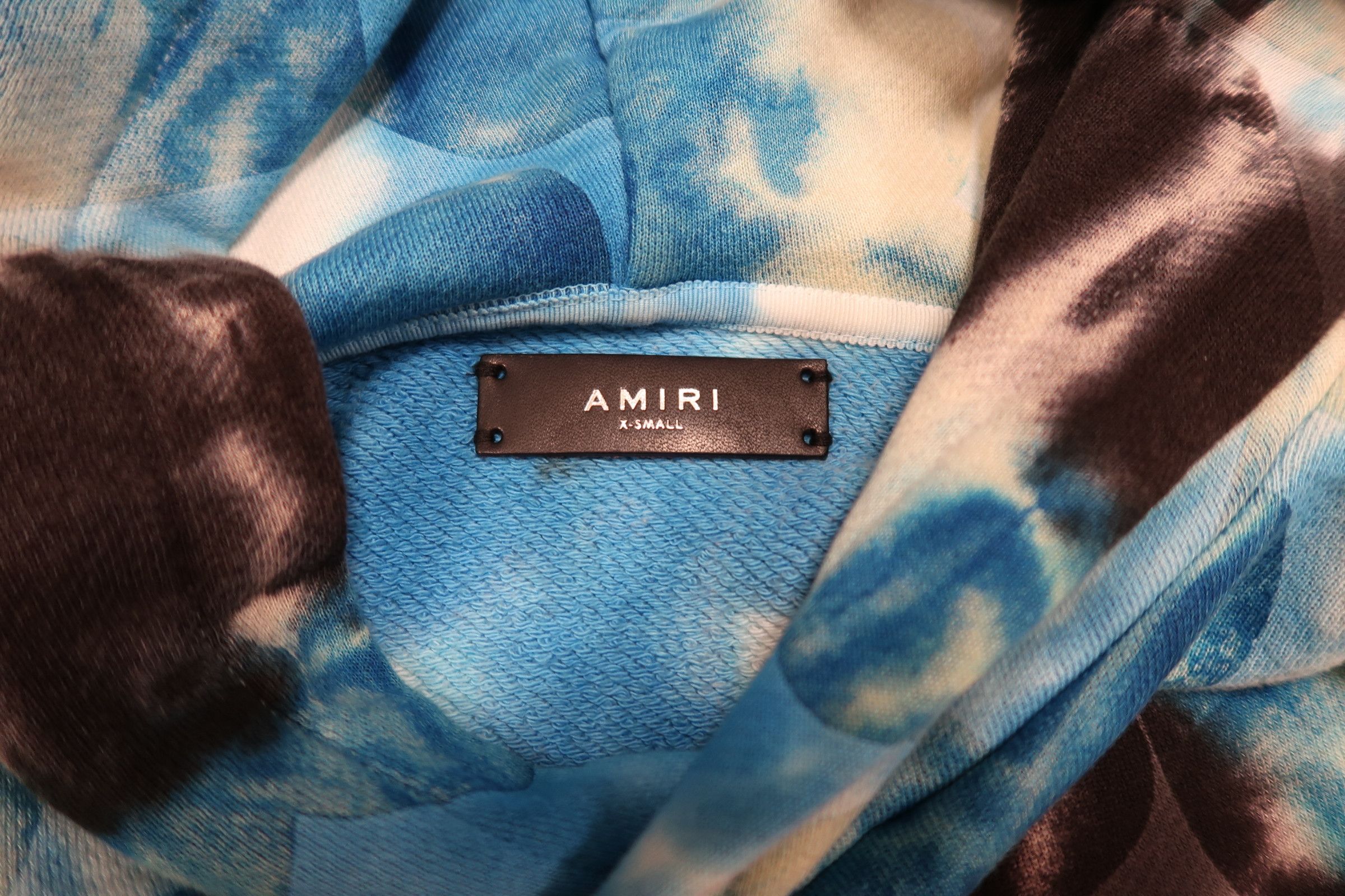 Amiri Amiri Over-Sized Heart Tie Dye Hoodie Size US XS / EU 42 / 0 - 5 Thumbnail