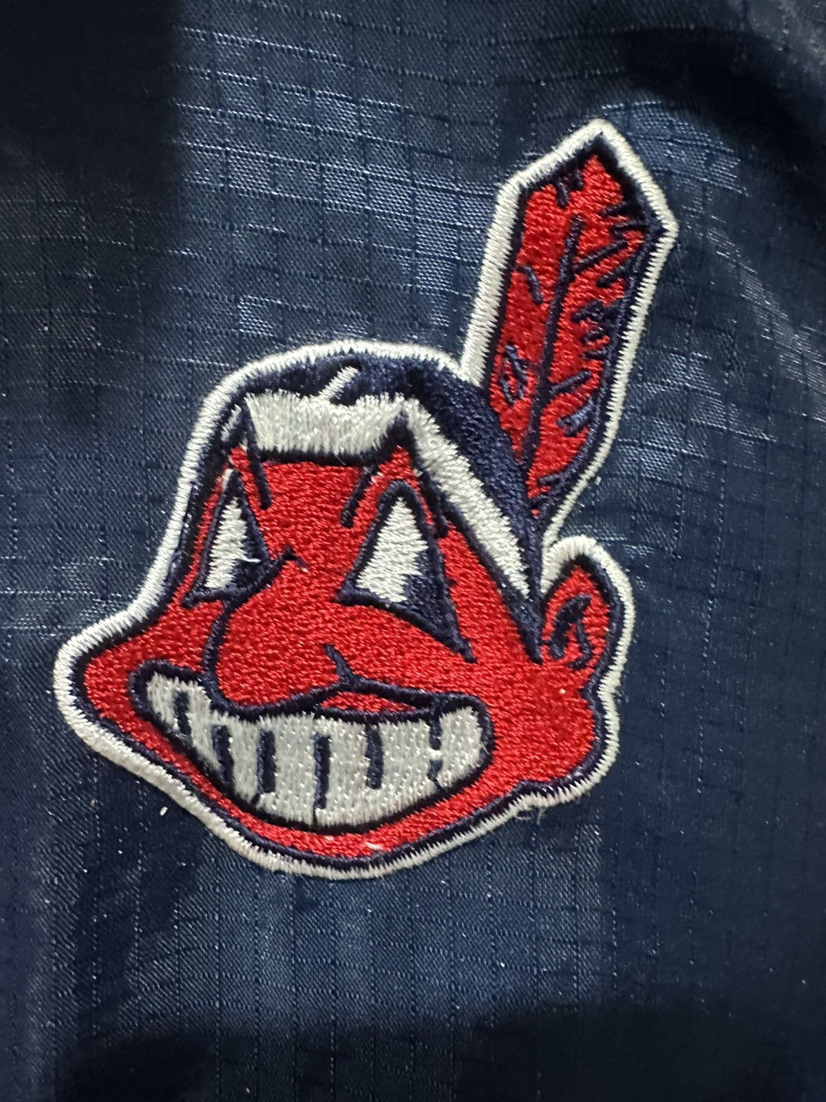 Starter Vintage Cleveland Indians Starter Mens M Windbreaker Wahoo Size US M / EU 48-50 / 2 - 5 Thumbnail