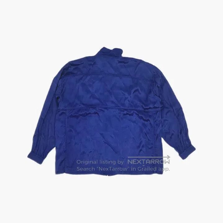 Balenciaga Balenciaga Blue Double B Embroidered Windbreaker. Size US S / EU 44-46 / 1 - 3 Thumbnail