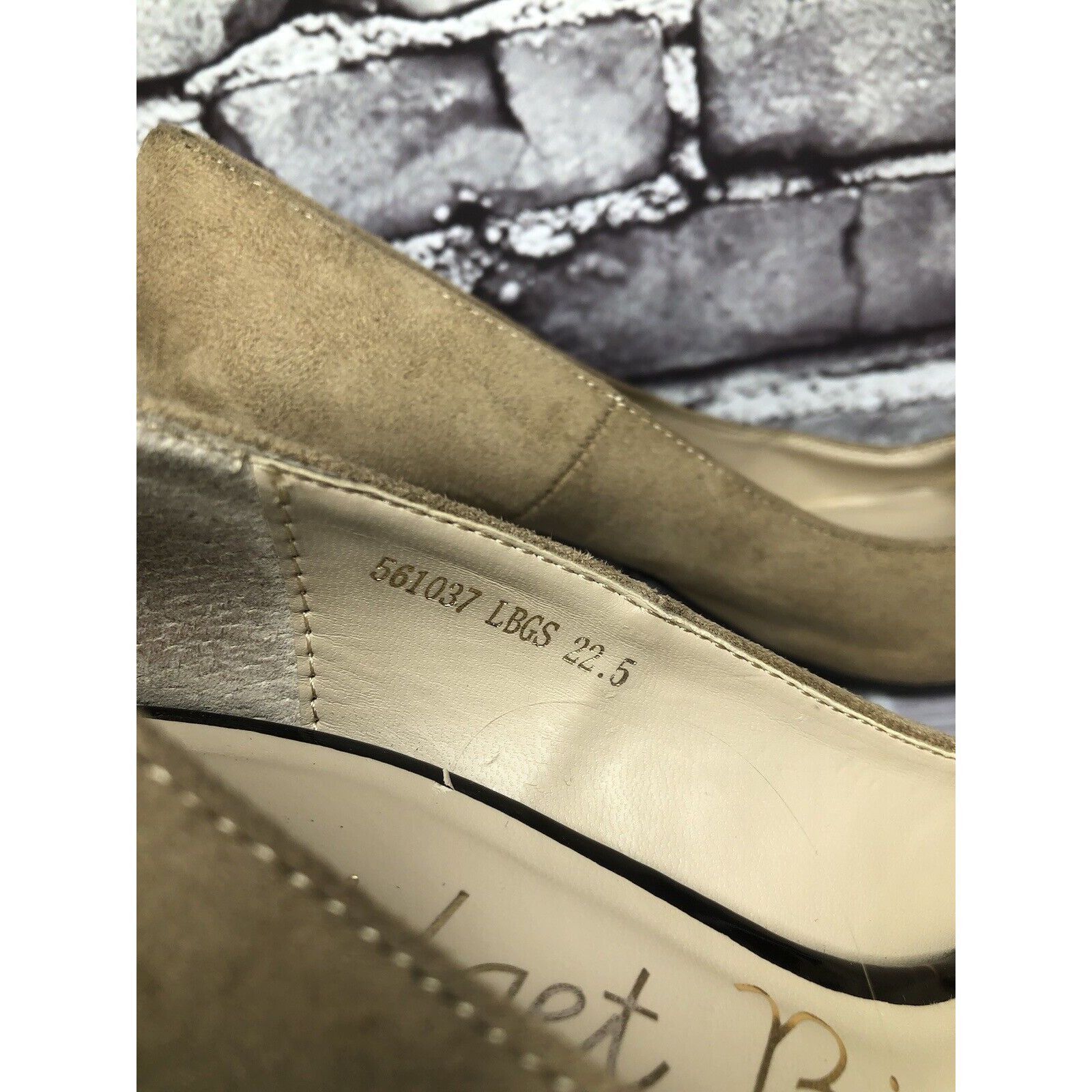 Other Bridget Birkin Brown Suede Leather Pointed Heels Women Sz 22 Size US 6 / IT 36 - 15 Thumbnail