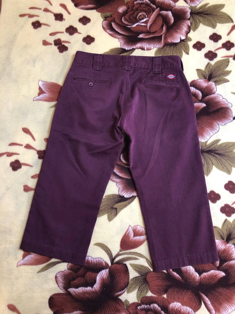 Dickies Dickies Skateboarding Men's Purple Cotton capri long shorts Size US 30 / EU 46 - 1 Thumbnail