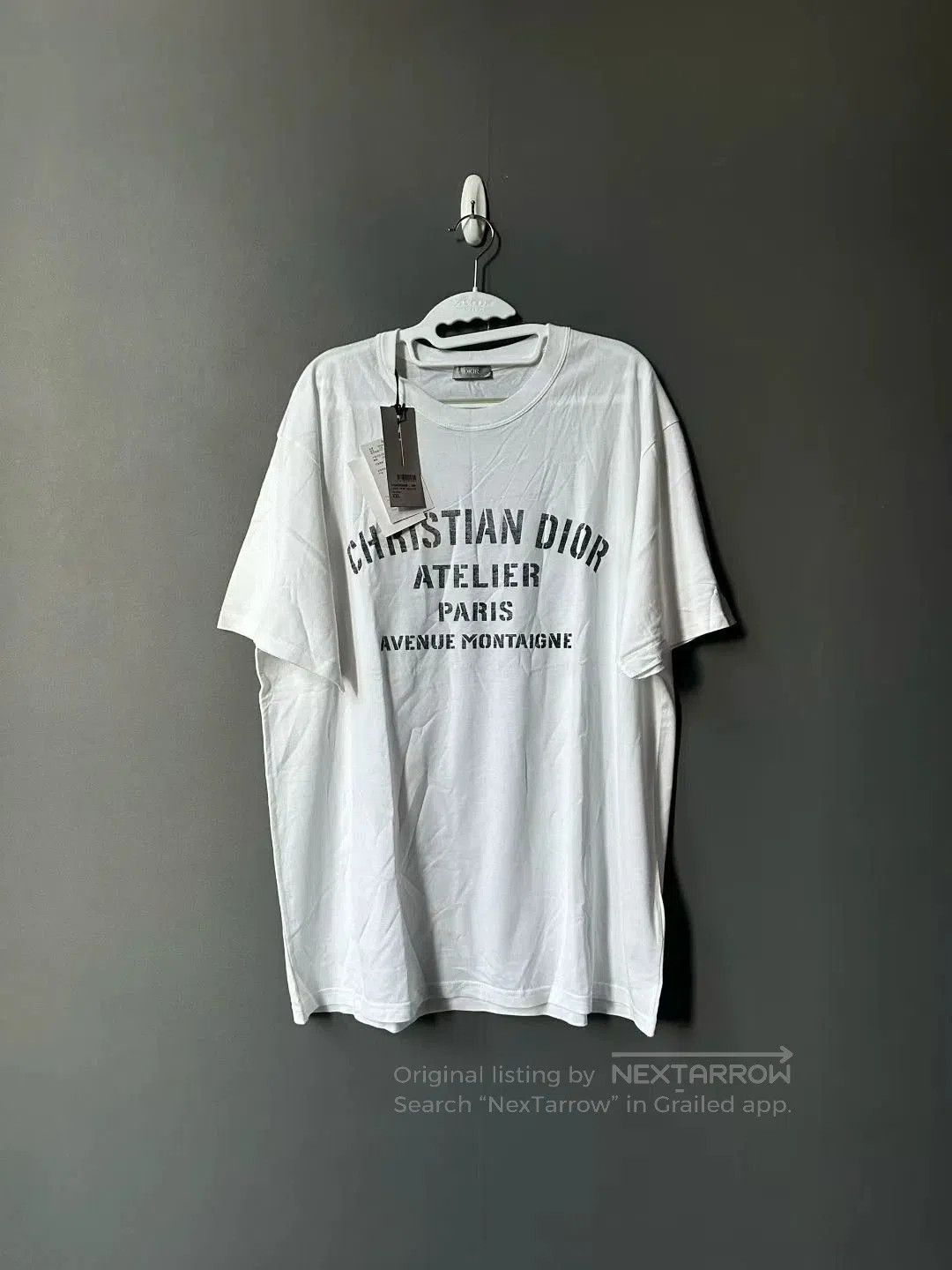Dior christian dior white short sleeve t-shirt. Size US XXL / EU 58 / 5 - 1 Thumbnail