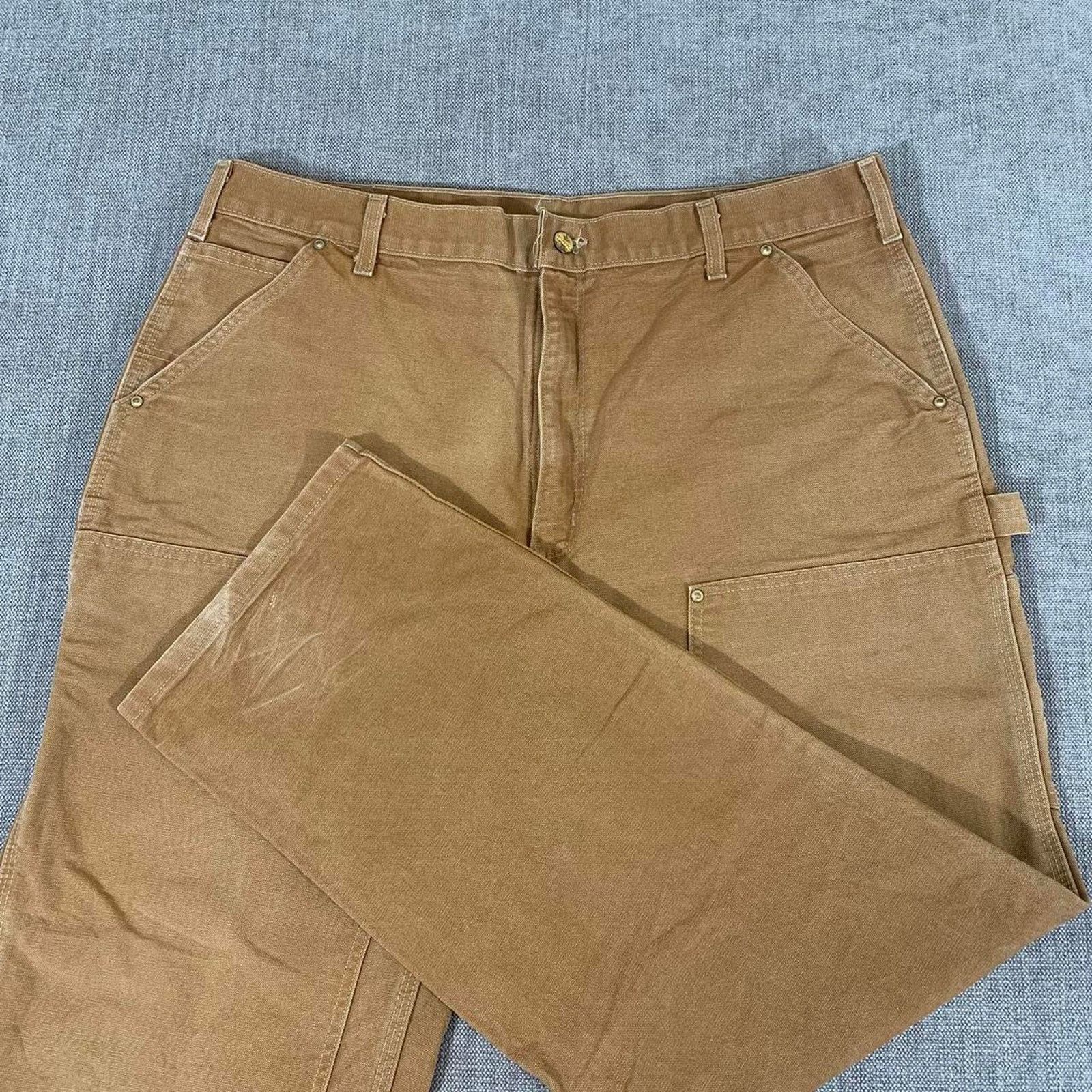 Carhartt Carhartt brown double knee pants Size US 40 / EU 56 - 5 Thumbnail