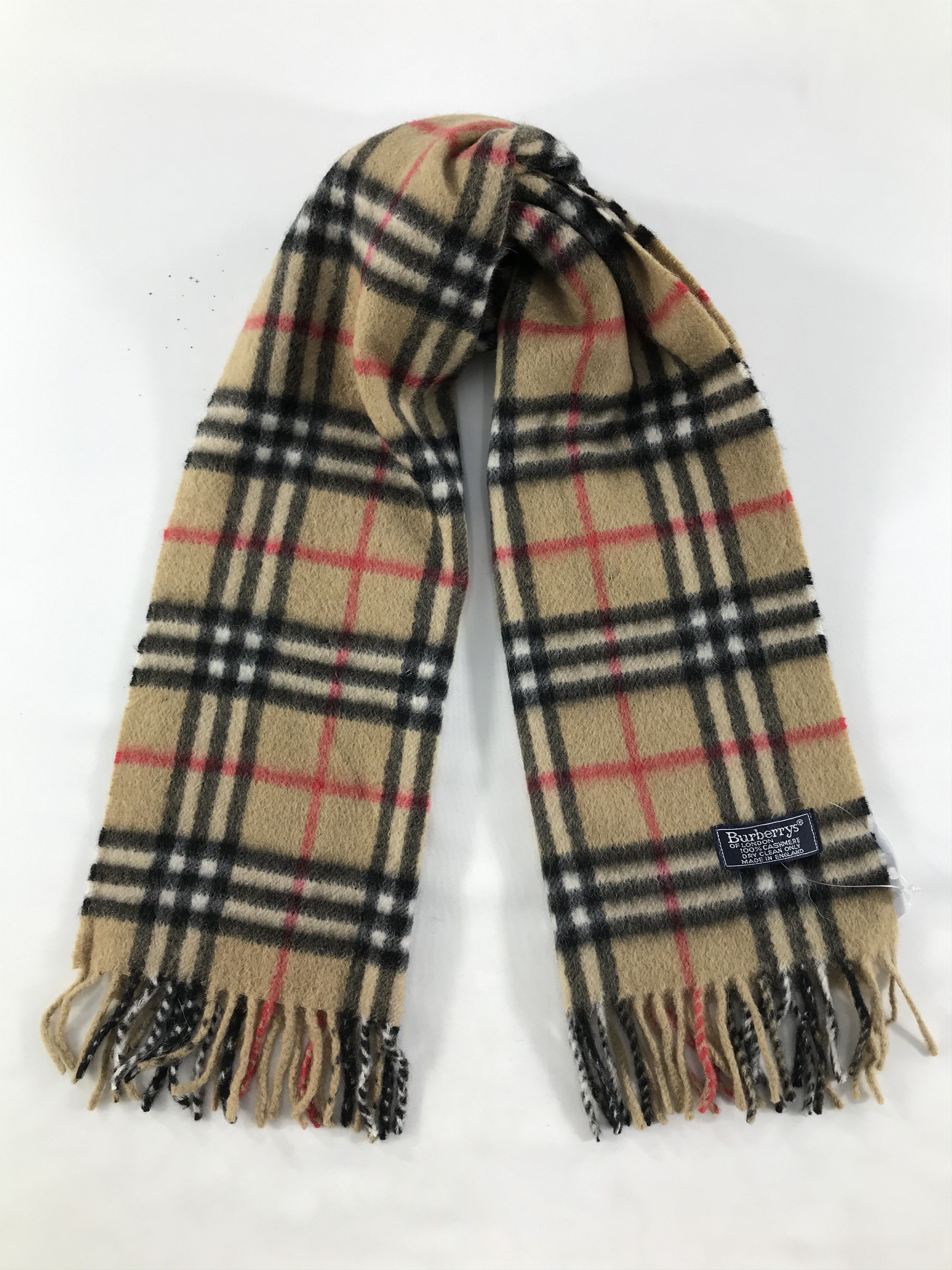 Burberry Vintage Burberry Scarf/Muffler/Neckwear MF966 Size ONE SIZE - 1 Thumbnail