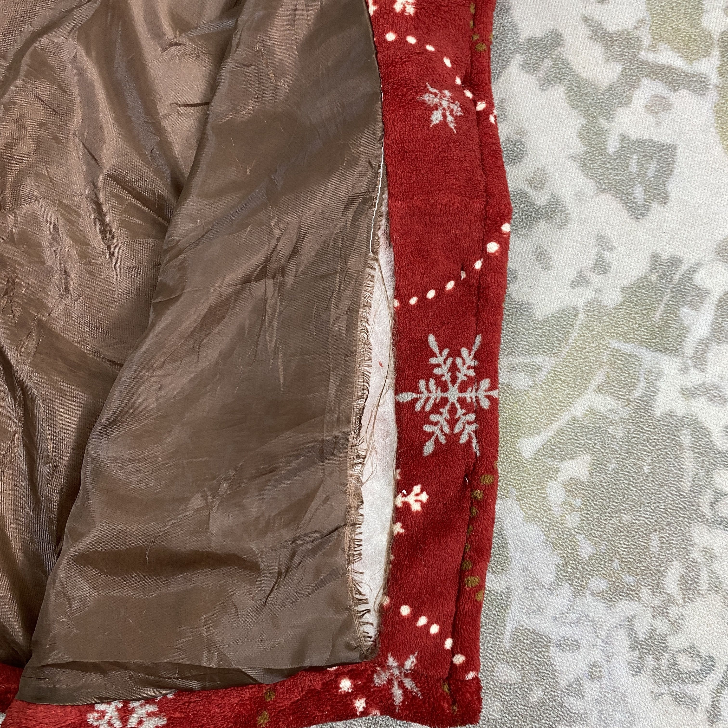 Japanese Brand Vintage Snowflake Christmas Theme Vest Fleece Jacket- J384 Size US M / EU 48-50 / 2 - 4 Thumbnail
