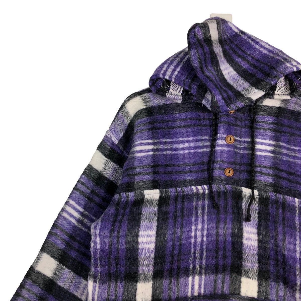 Hysteric Glamour 🔥90’s Vintage Traditional Japanese Design Striped Hoodie Size US M / EU 48-50 / 2 - 6 Thumbnail