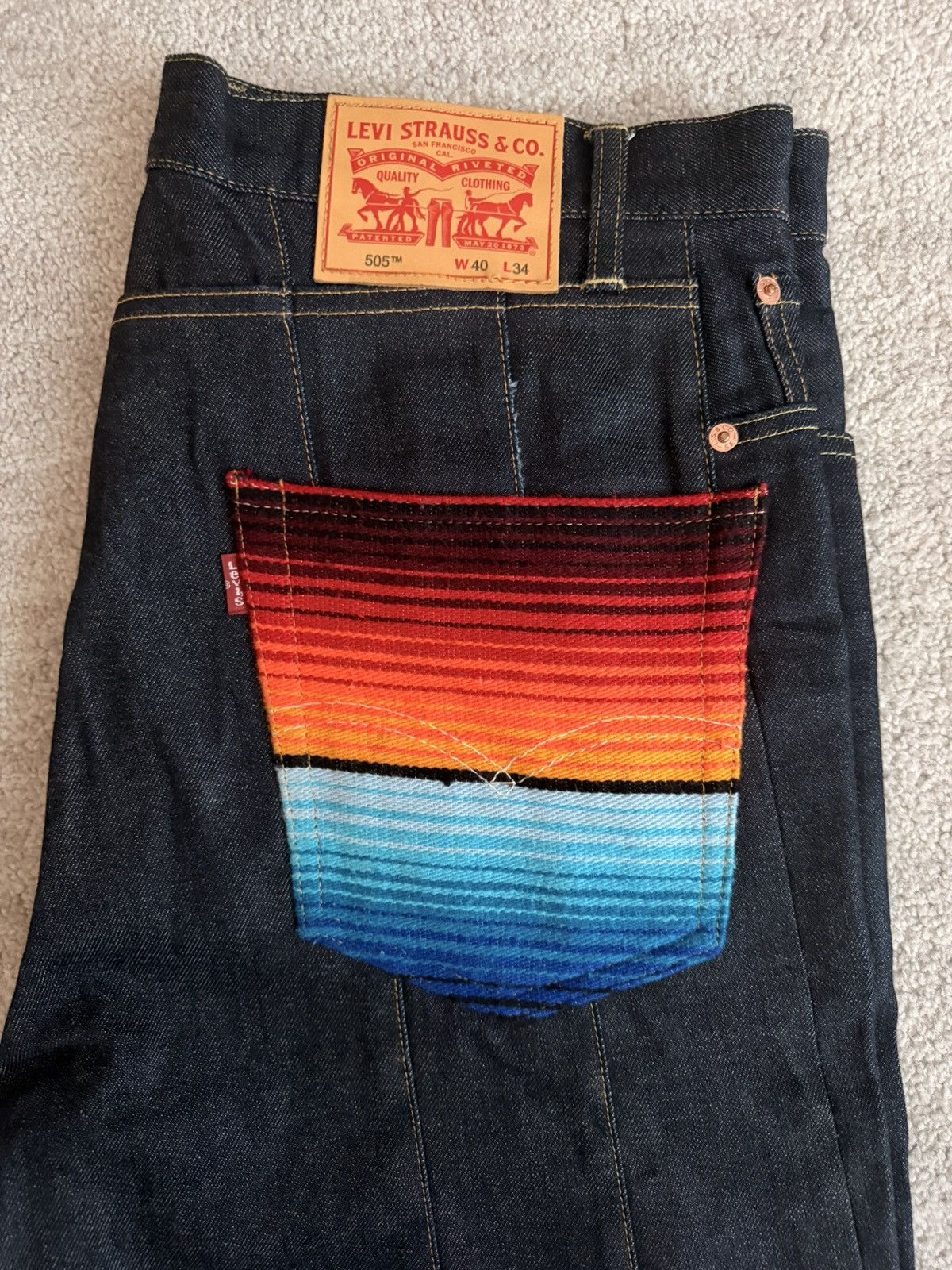Junya Watanabe × Levi's Gently used Levis x Junya Watanabe Size US 34 / EU 50 - 2 Thumbnail