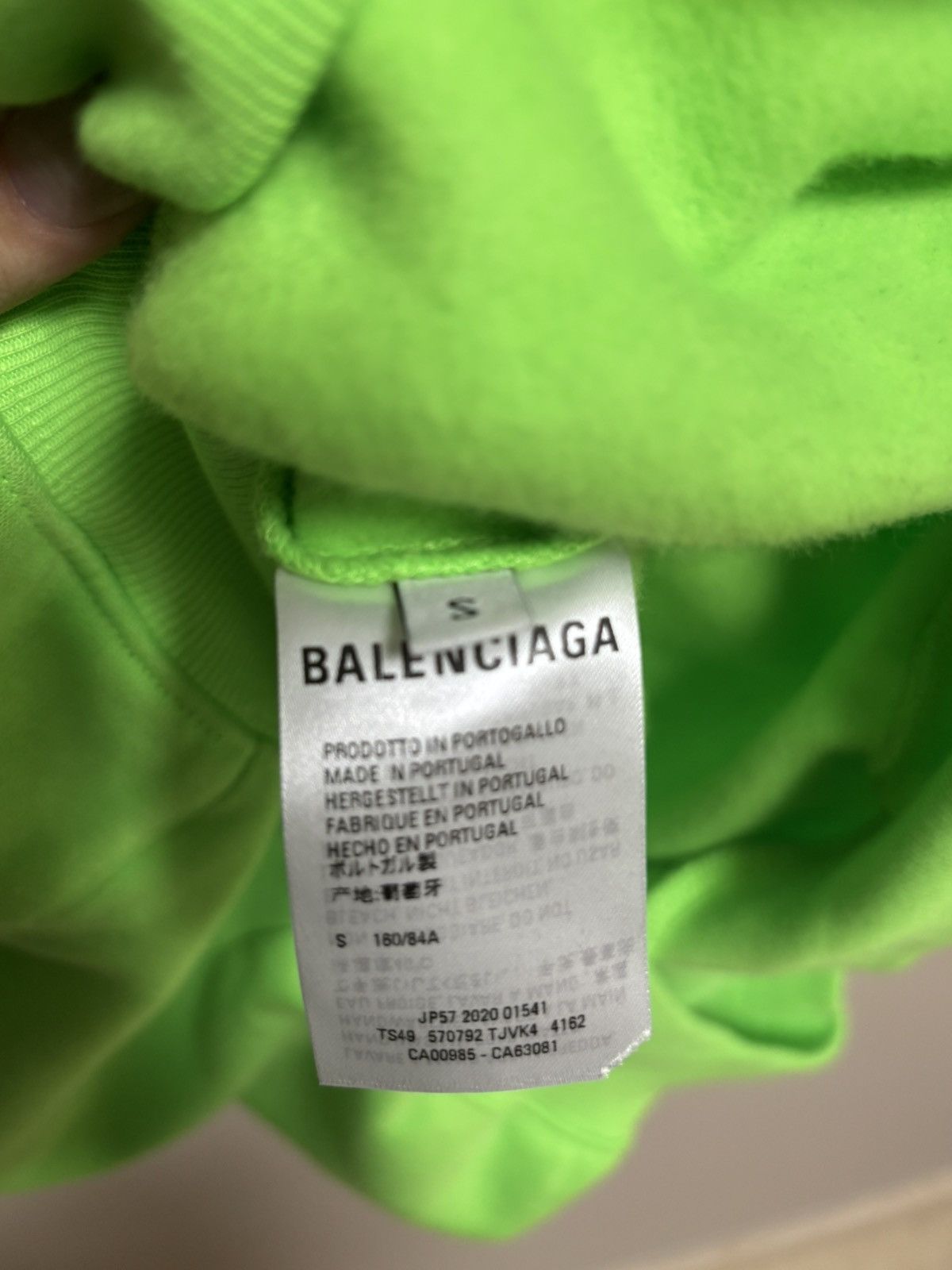 Balenciaga BALENCIAGA “WFP” Hoodie Size US S / EU 44-46 / 1 - 5 Thumbnail