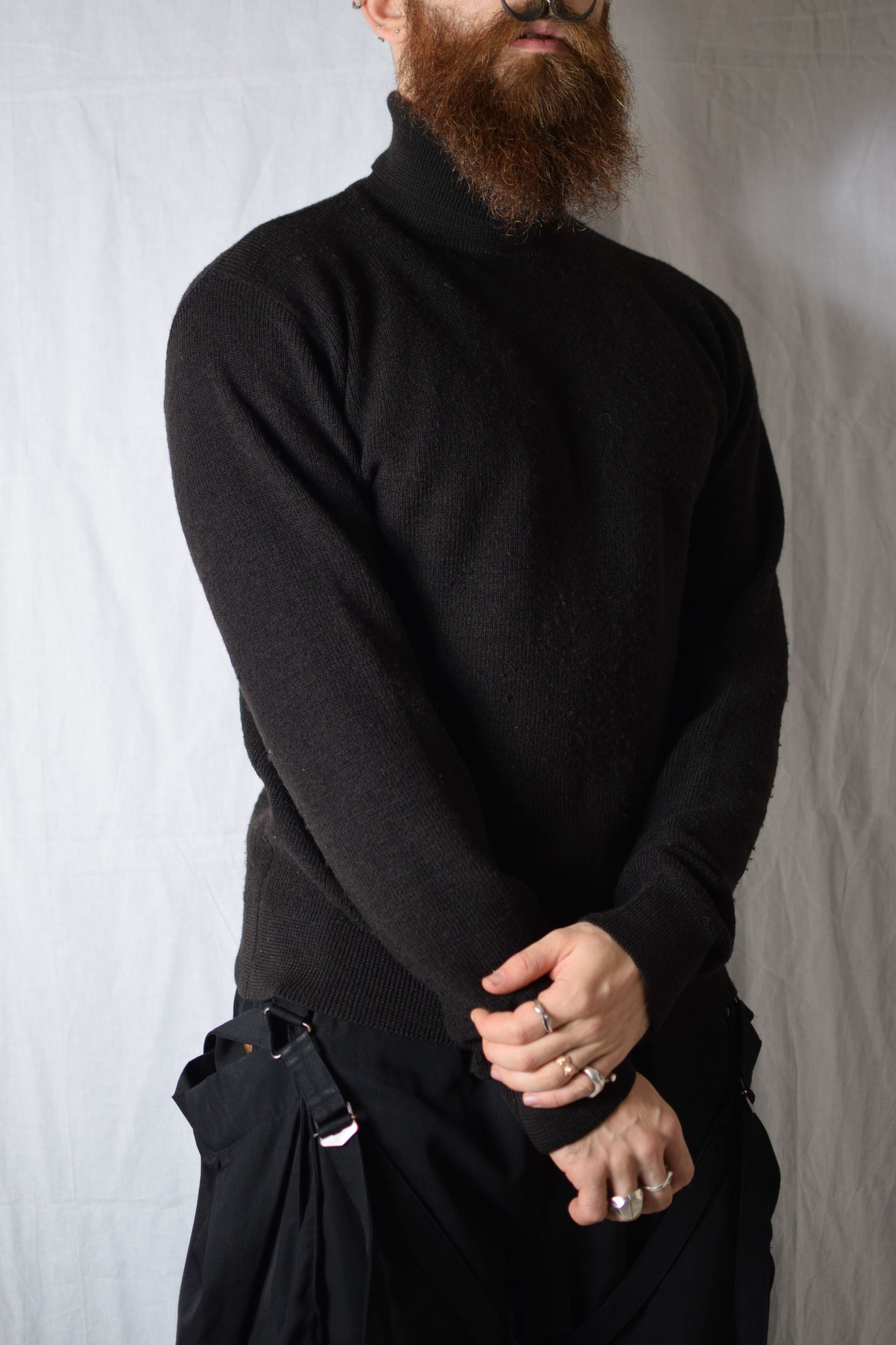 Yohji Yamamoto YYPH AW03 Turtleneck - HU-K21-937 Size US L / EU 52-54 / 3 - 1 Thumbnail