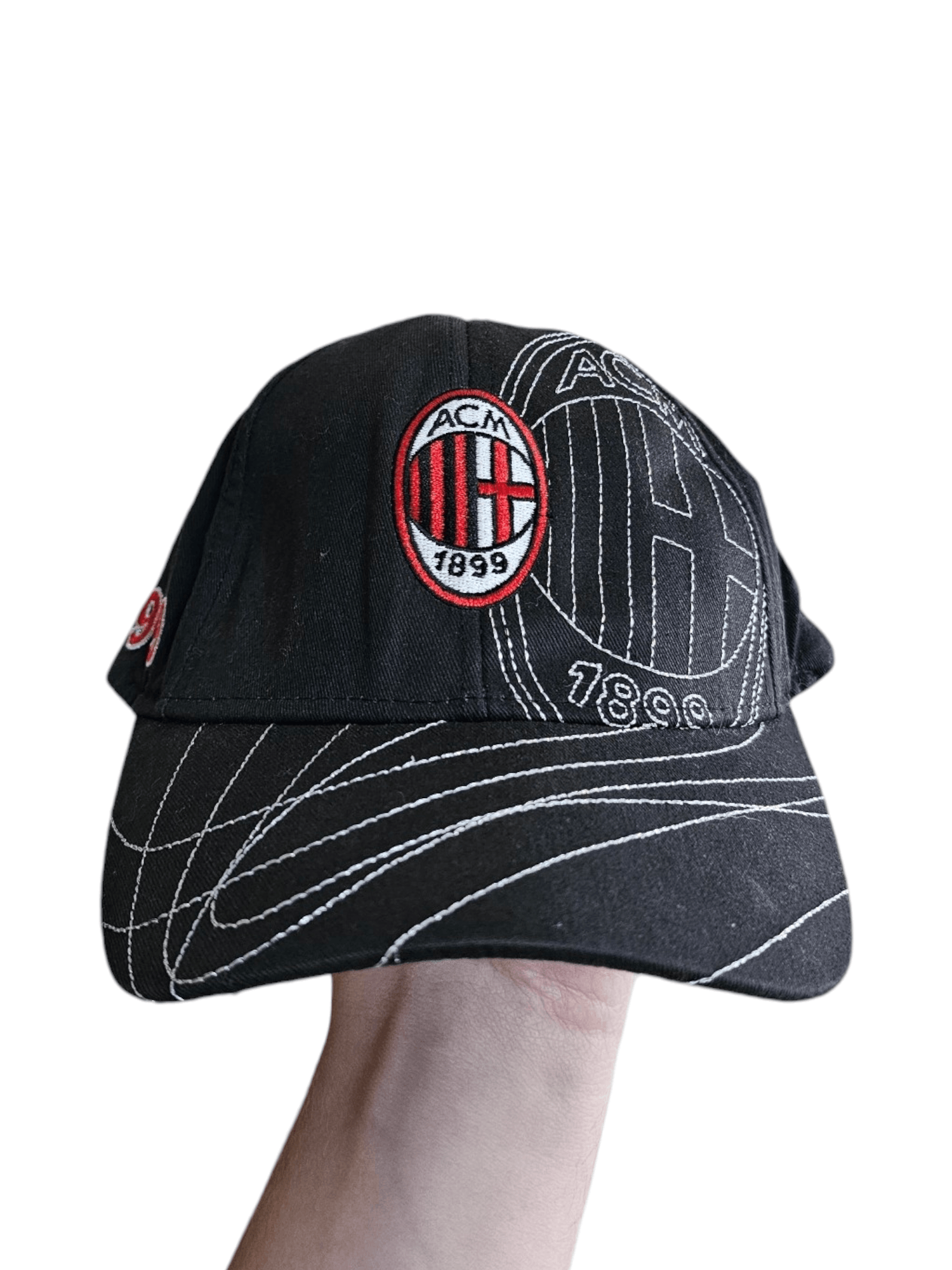 Vintage AC Milan Vintage Hat Size ONE SIZE - 1 Thumbnail