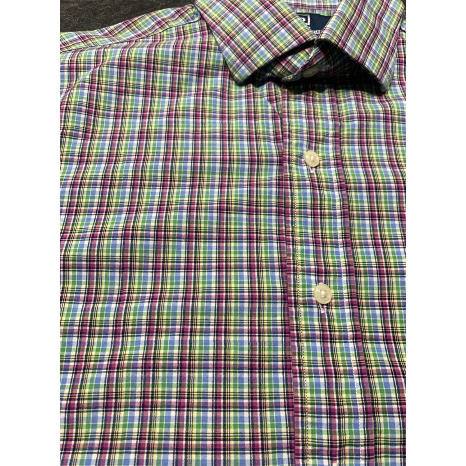 Polo Ralph Lauren Polo Ralph Lauren Regent Custom Fit 15 - Medium M Plaid Size US L / EU 52-54 / 3 - 4 Thumbnail