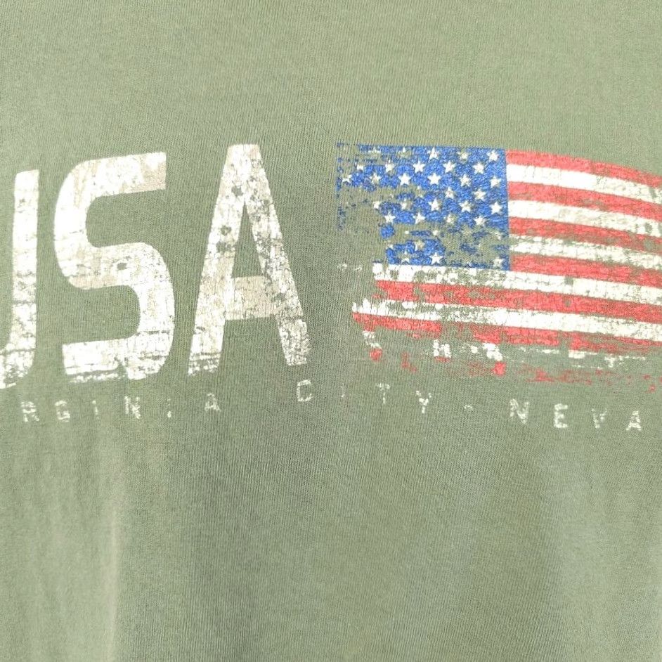 Vintage VINTAGE Virginia City T Shirt Mens Size Medium Green 90s Y2K Travel Made In USA Prairie Mountain Shirt Mens Green 90s Travel Virginia City Size US M / EU 48-50 / 2 - 3 Thumbnail
