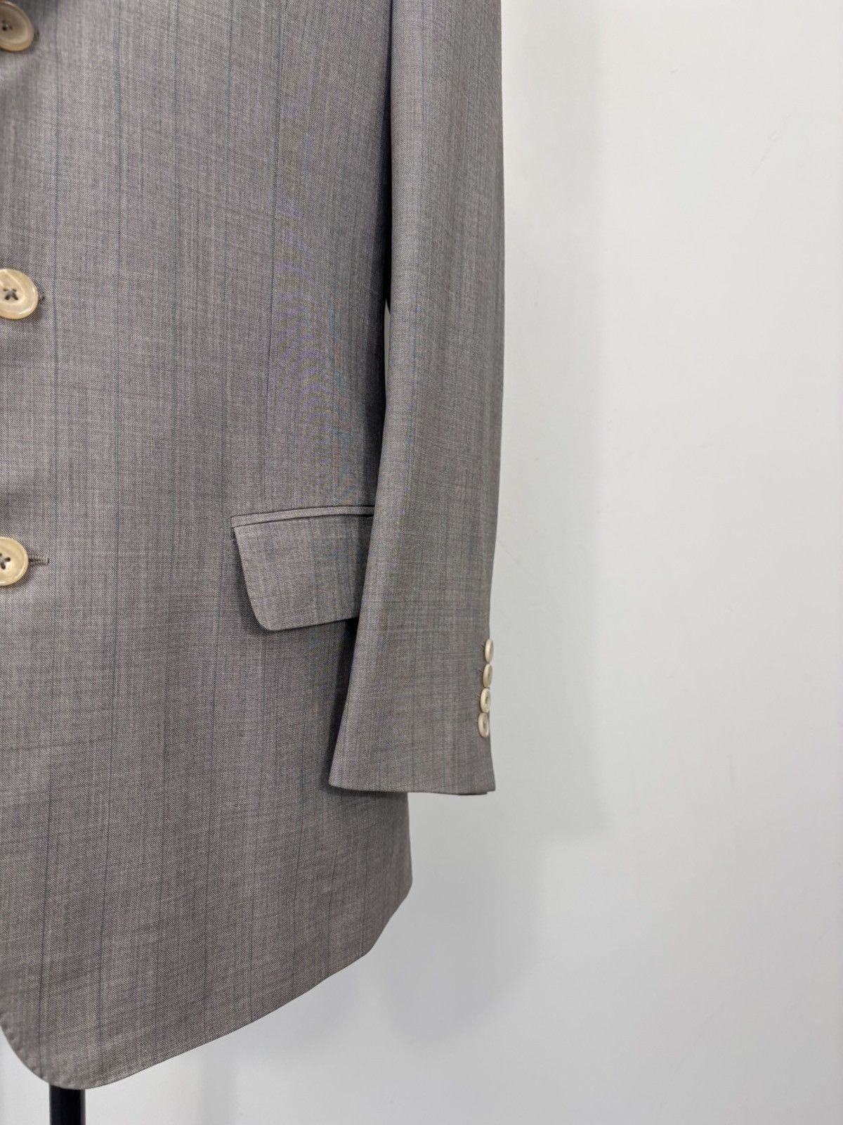 Ermenegildo Zegna Ermenegildo Zegna Centoventimila Men’s Wool Blazer Jacket Size 40R - 5 Thumbnail