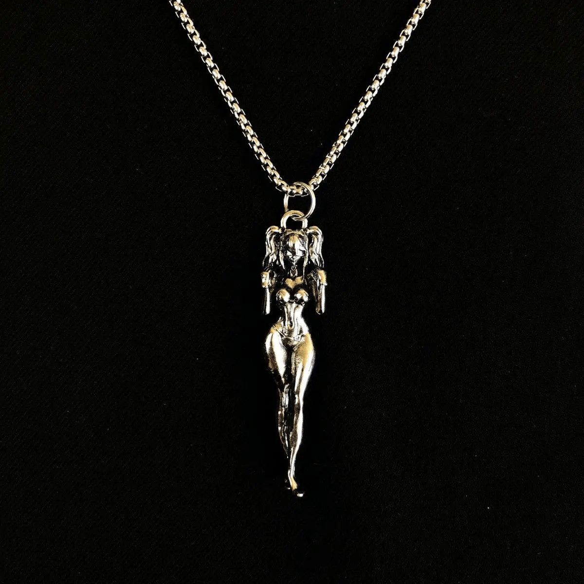 Jewelry Punk Necklace Gothic Chain Size ONE SIZE - 3 Thumbnail