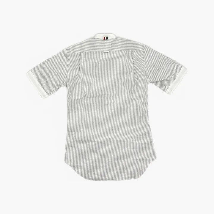 Thom Browne Thom Browne Casual Striped Short Sleeve Shirt -2507 Size US M / EU 48-50 / 2 - 3 Thumbnail