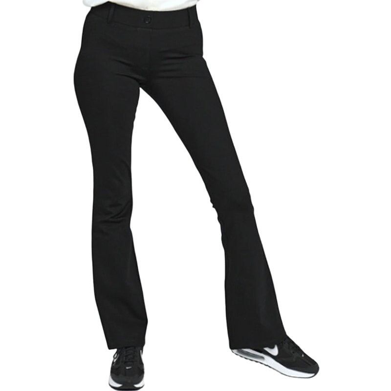 Betabrand Classic Dress Yoga Bootcut Pant Flared Faux Pocket