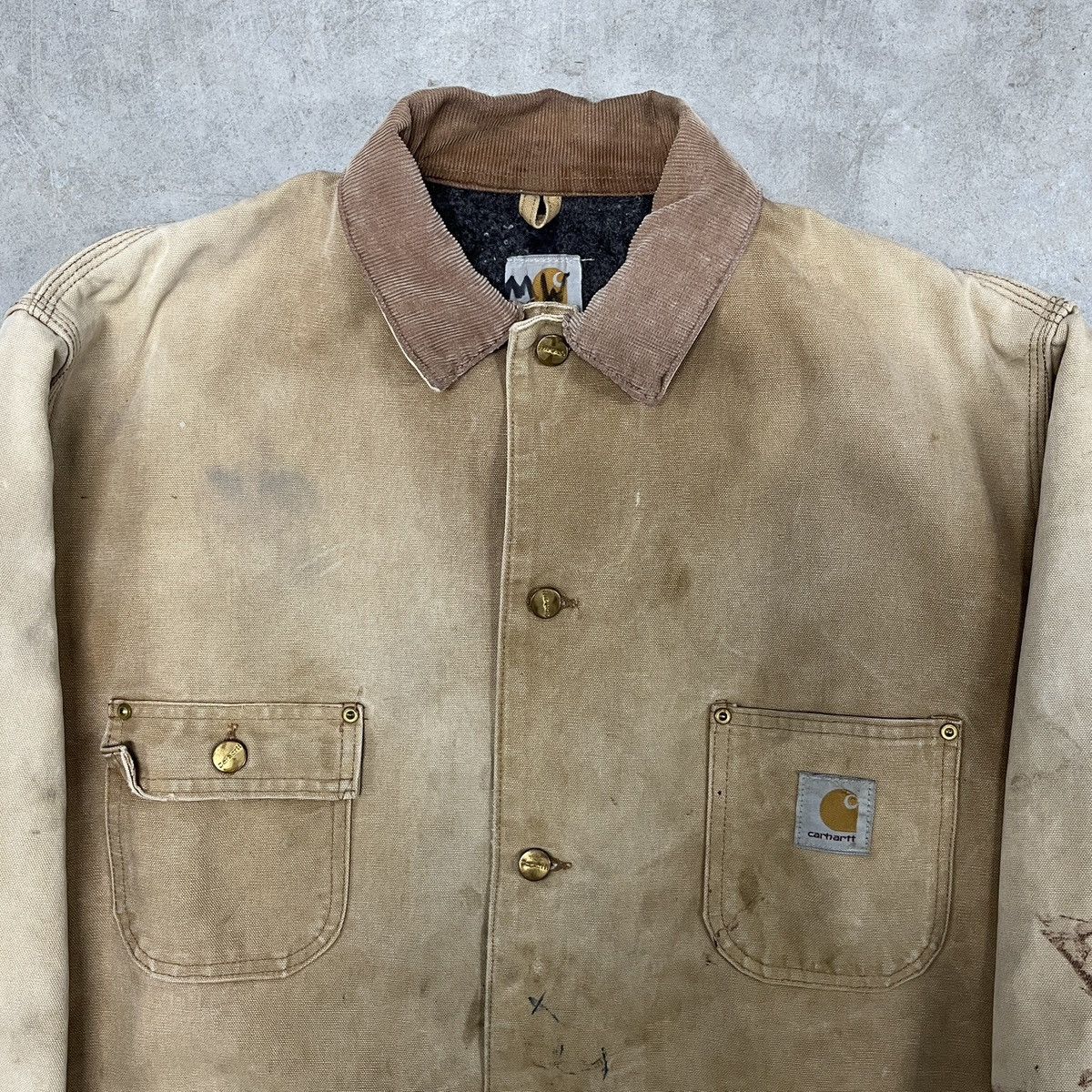 Carhartt × Unsound Rags × Vintage Vintage Carhartt Chore Jacket Size US XL / EU 56 / 4 - 5 Thumbnail