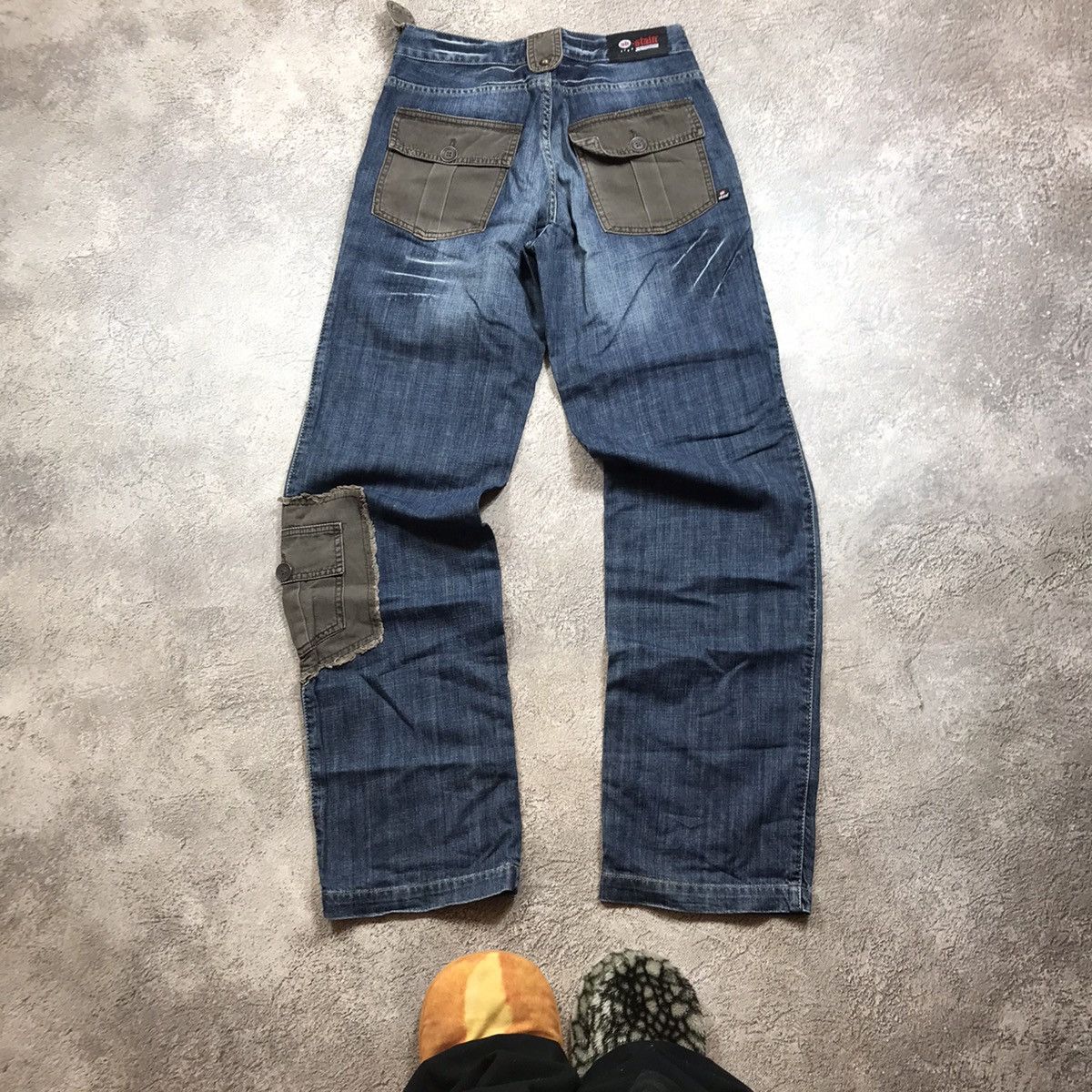 If Six Was Nine vintage Faded Jeans japan distressed denim spring pants 90s Size US 29 - 5 Thumbnail