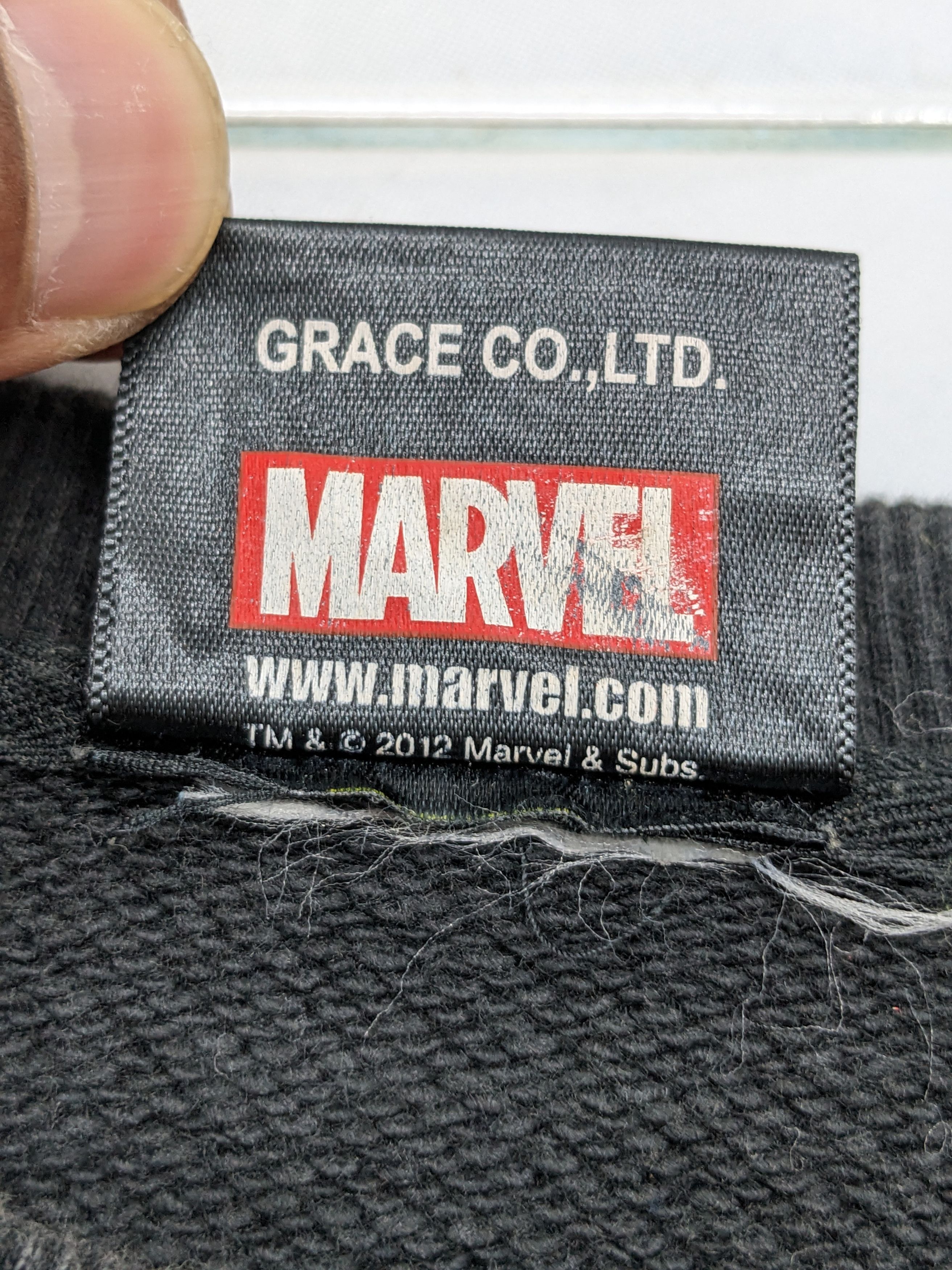 Marvel Comics Marvel Comics CAP! Captain America Black Crewneck Sweatshirt Size US M / EU 48-50 / 2 - 10 Thumbnail