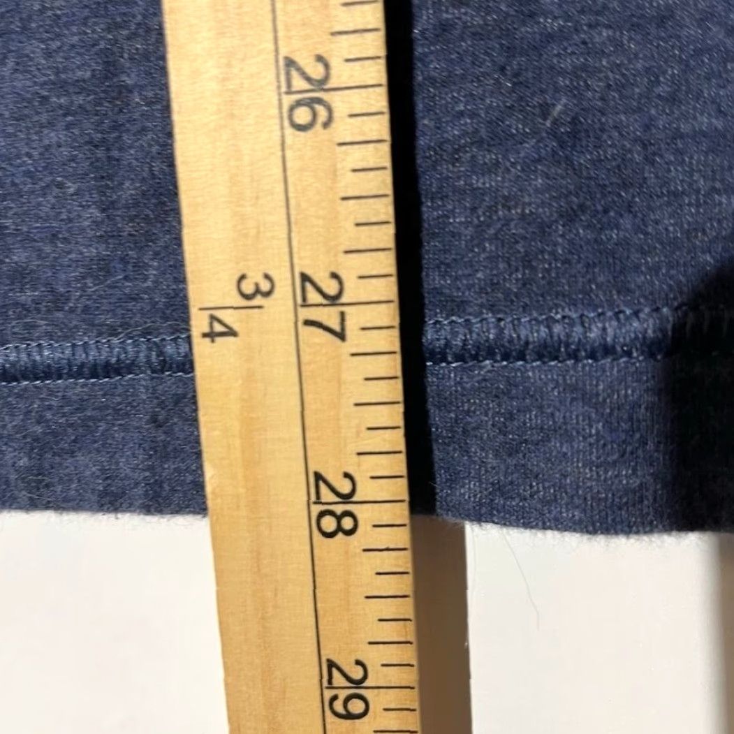 Vintage Wilkens Bros Heritage Collection Mens Hoodie Navy Blue Purple Contrast M55 XL Hooded All Seasons Pullover Long Sleeve Solid / Men Size US XL / EU 56 / 4 - 7 Thumbnail