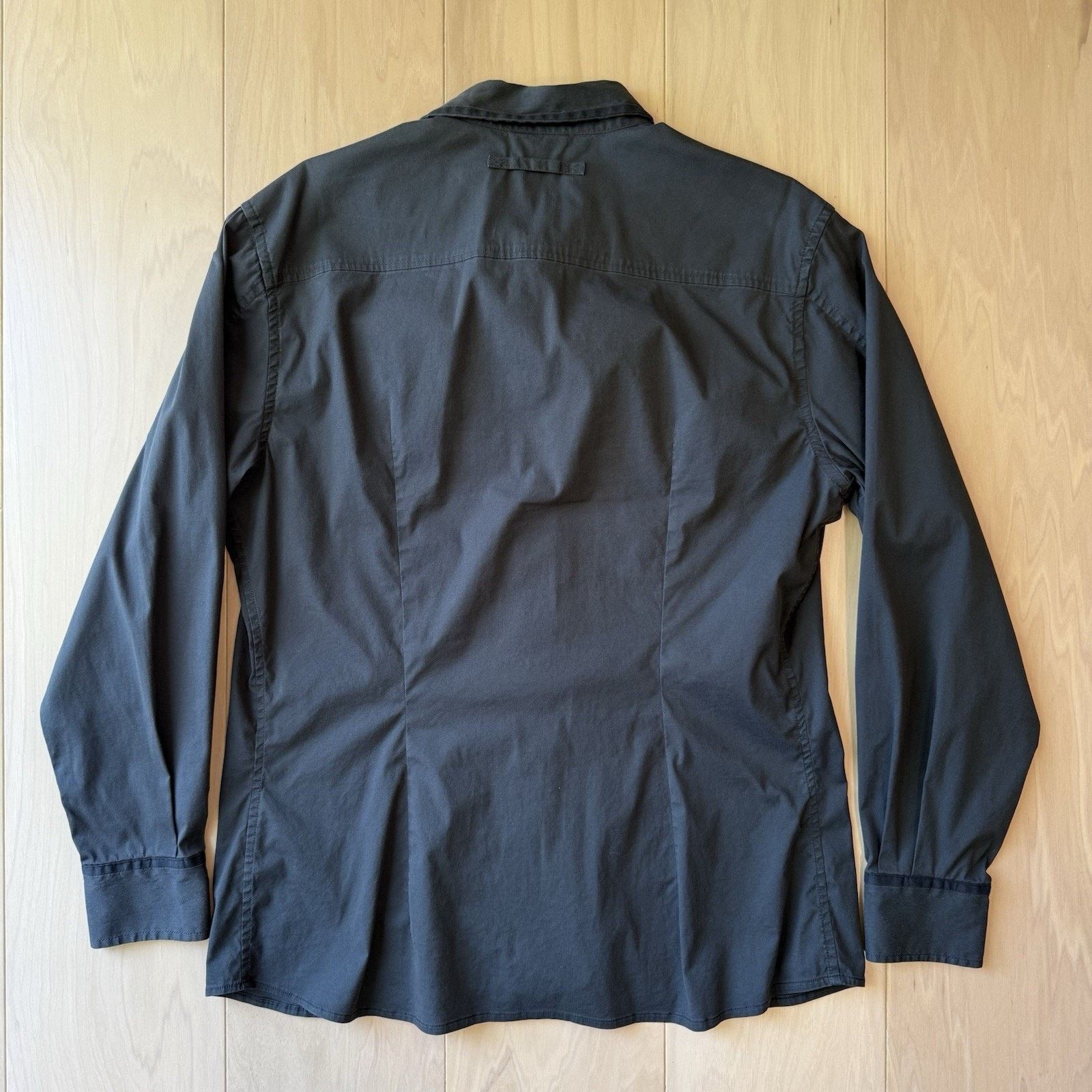 Prada Prada Shirt 42 Black Made Romania Casual Button Up New York Size US M / EU 48-50 / 2 - 8 Thumbnail