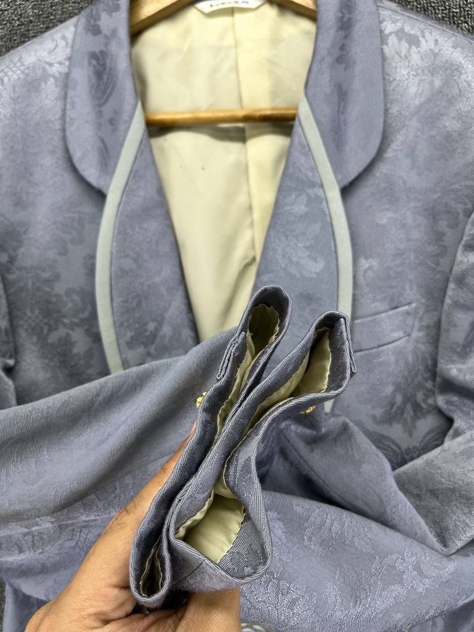 Japanese Brand Vintage Karabas Japanese Luxury Cardigan Jacket Size M / US 6-8 / IT 42-44 - 12 Thumbnail