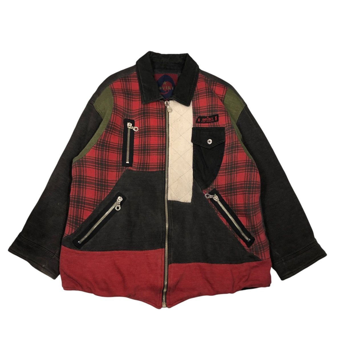 Vintage 🔥VINTAGE BOMBER JACKET SOVIET X WALTER DE VIRGILIIS ITALY Size US M / EU 48-50 / 2 - 1 Thumbnail