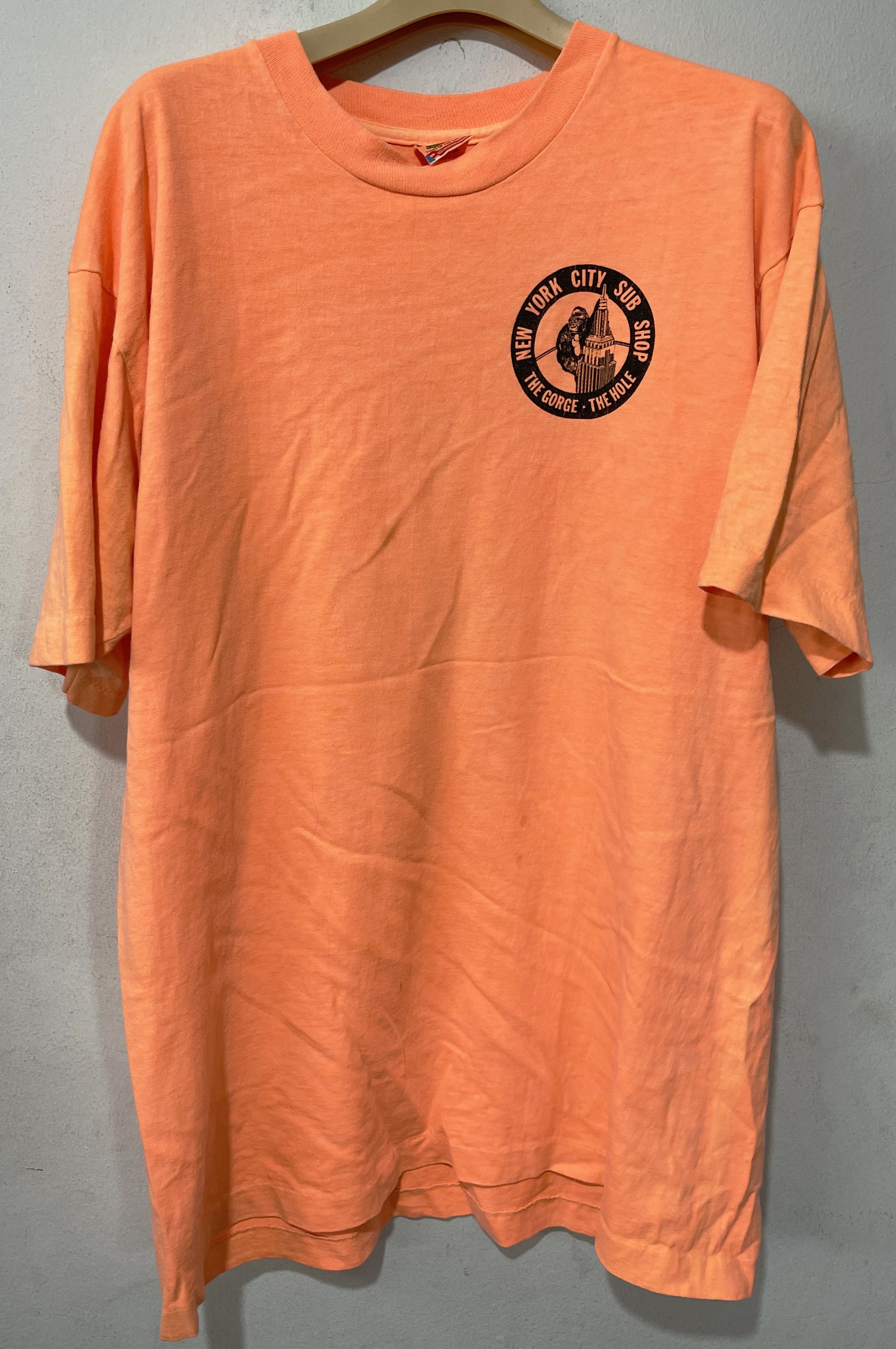Vintage Vintage 90s New York Shirt Size US XL / EU 56 / 4 - 3 Thumbnail