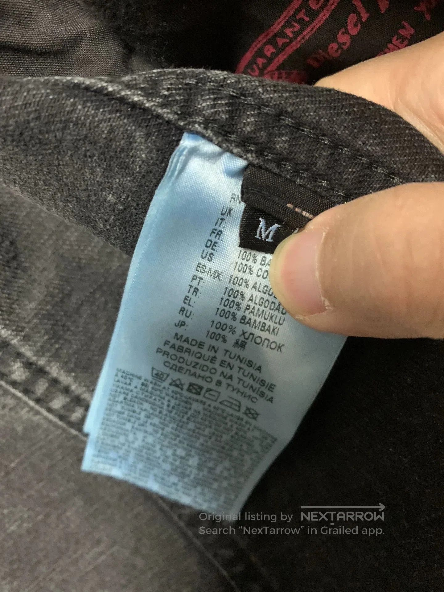 Diesel Diesel Rendered Denim Jacket. Size US M / EU 48-50 / 2 - 5 Thumbnail