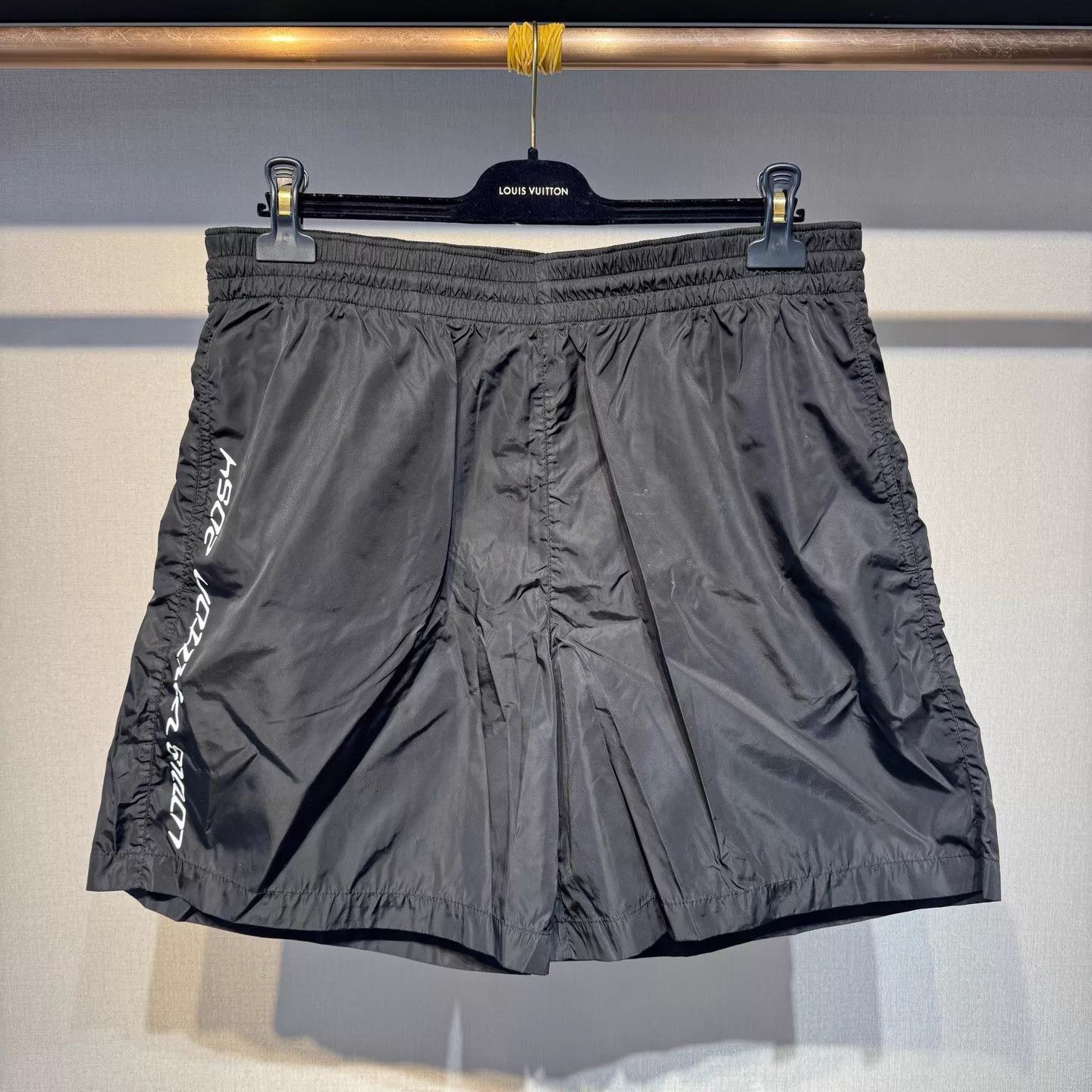 Louis Vuitton LV Black Side Logo Athletic XL Short Size US 36 / EU 52 - 1 Thumbnail