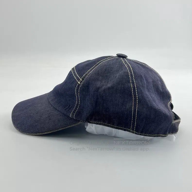 Hermes Hermes size 57 Denim Blue Simple Windproof Adjustable Visor Size ONE SIZE - 3 Thumbnail