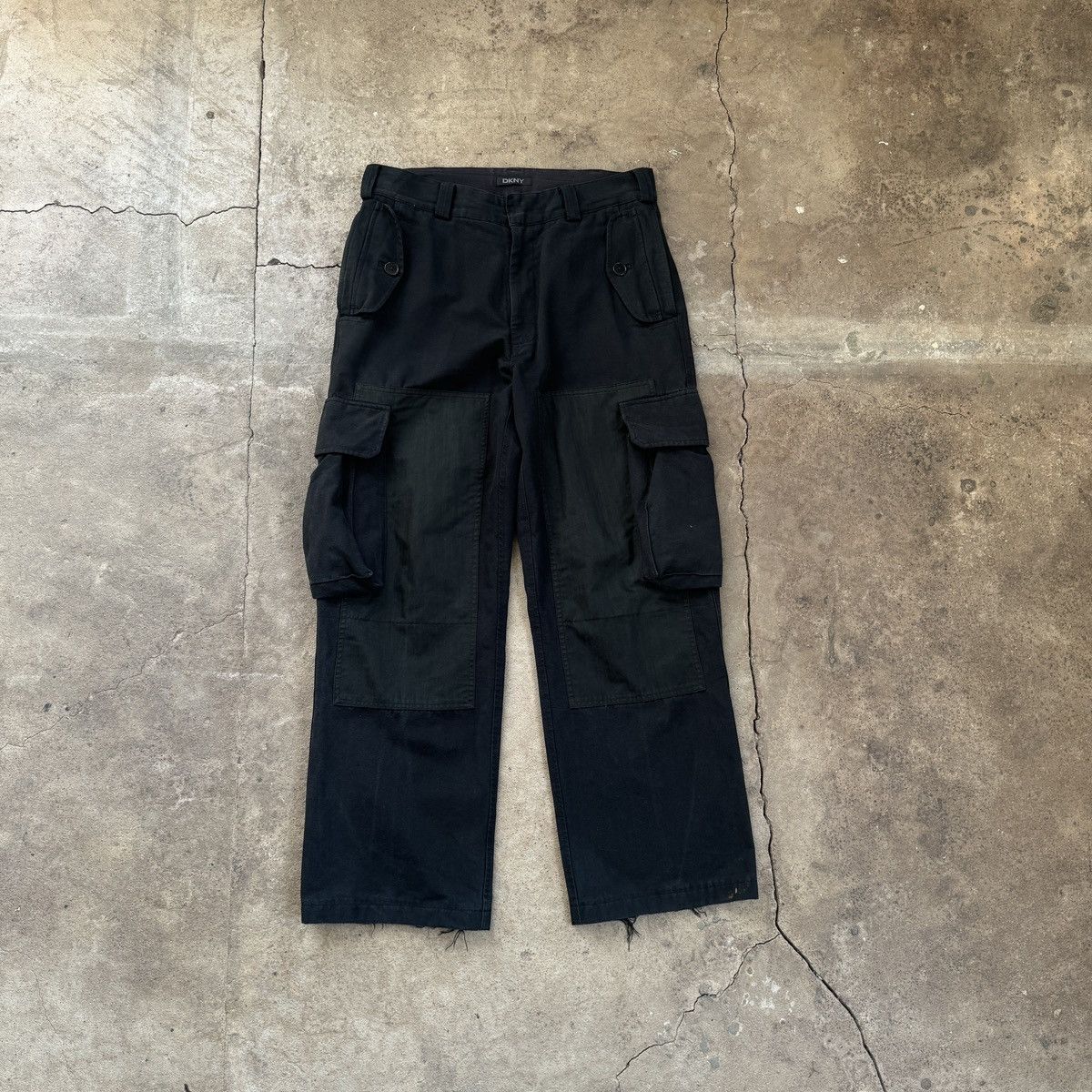 DKNY × Vintage Vintage DKNY Cargo Double Knee Pants Size US 32 / EU 48 - 1 Thumbnail