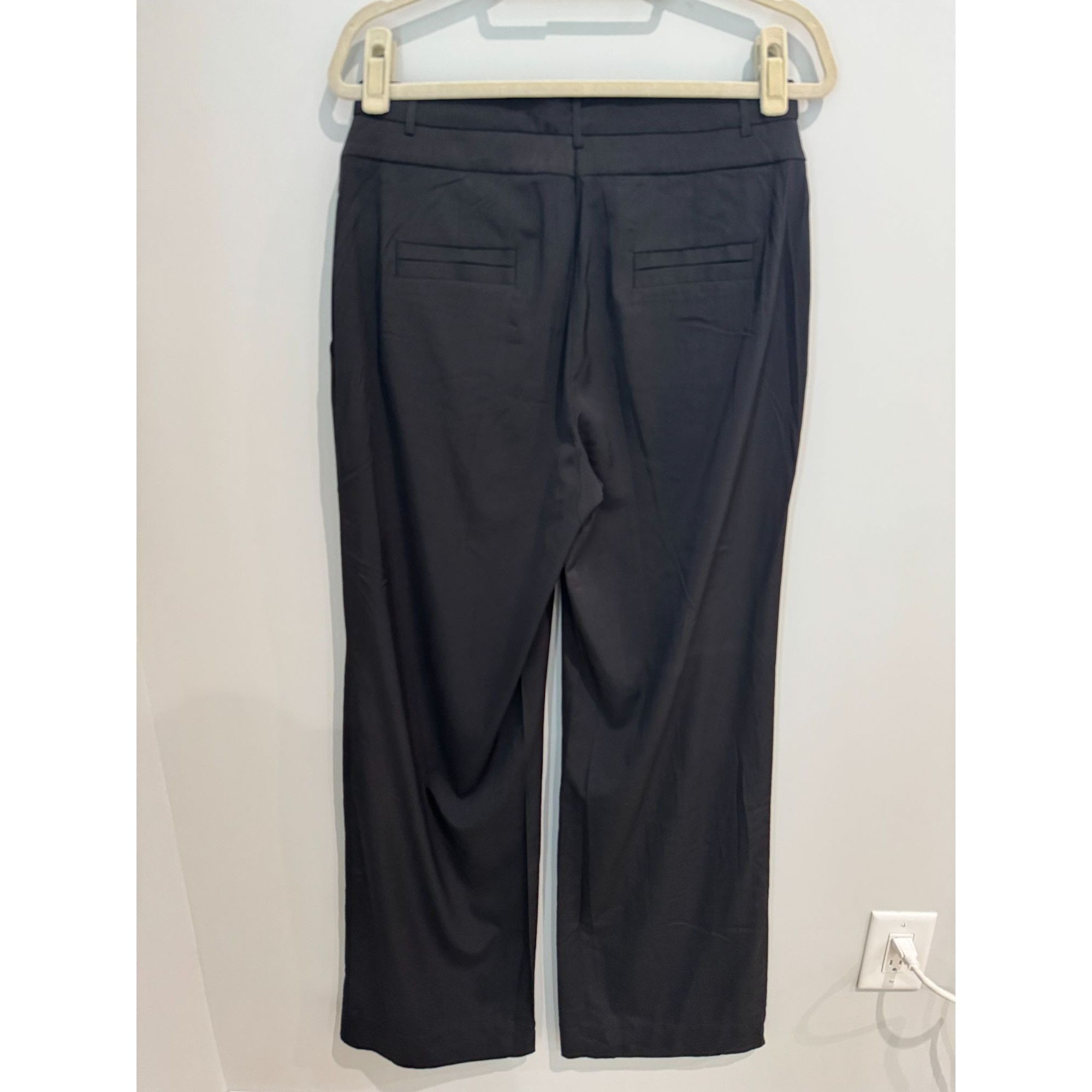Halston Heritage Halston Heritage Wide Leg High Rise Pants, size 8 Size 30" / US 8 / IT 44 - 9 Thumbnail