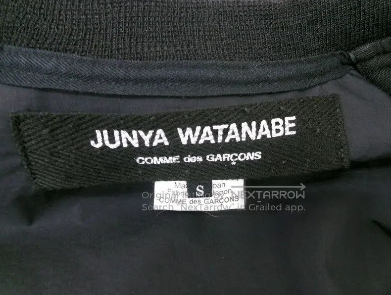 Junya Watanabe Junya Watanabe Black wool flight jacket cotton coat Size S / US 4 / IT 40 - 6 Thumbnail