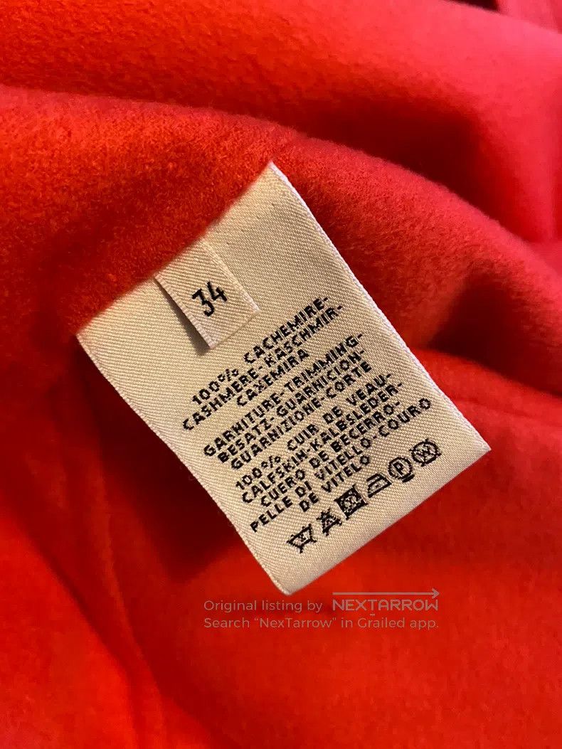 Hermes Hermes Cashmere Coat Size XXS / US 00 / IT 34 - 4 Thumbnail