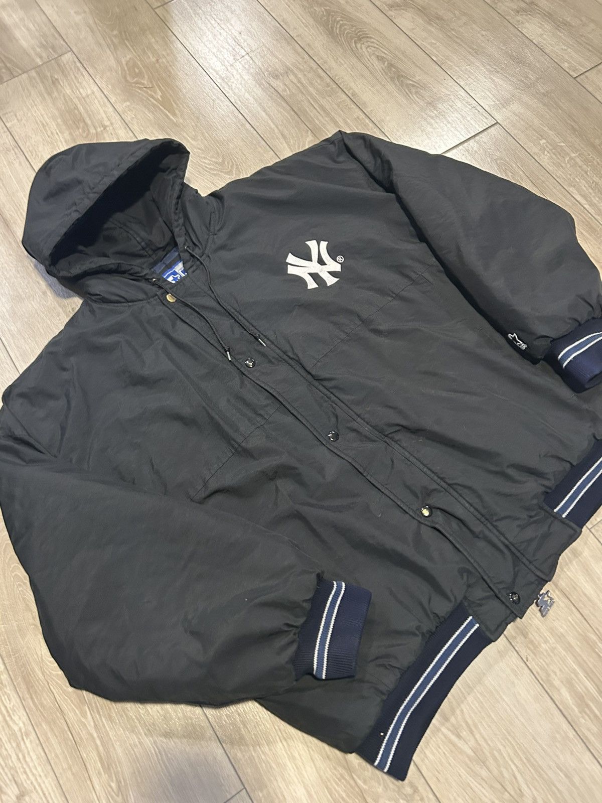 Vintage Vintage Yankees Starter Coat Size US XXL / EU 58 / 5 - 2 Thumbnail