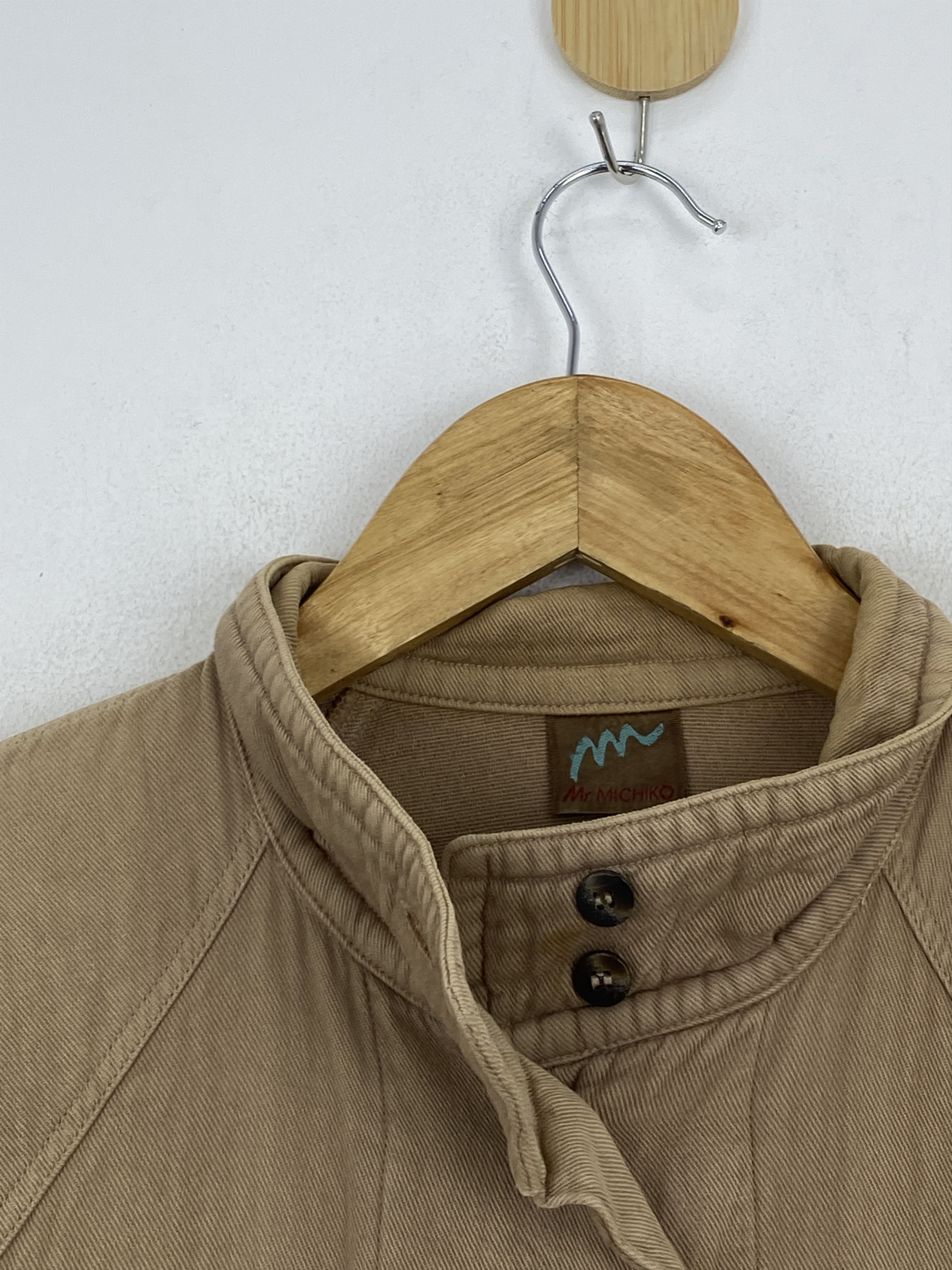 Michiko Koshino Vintage Mr.Michiko Sun Faded Button Up Jacket J1880 Size US XL / EU 56 / 4 - 9 Thumbnail