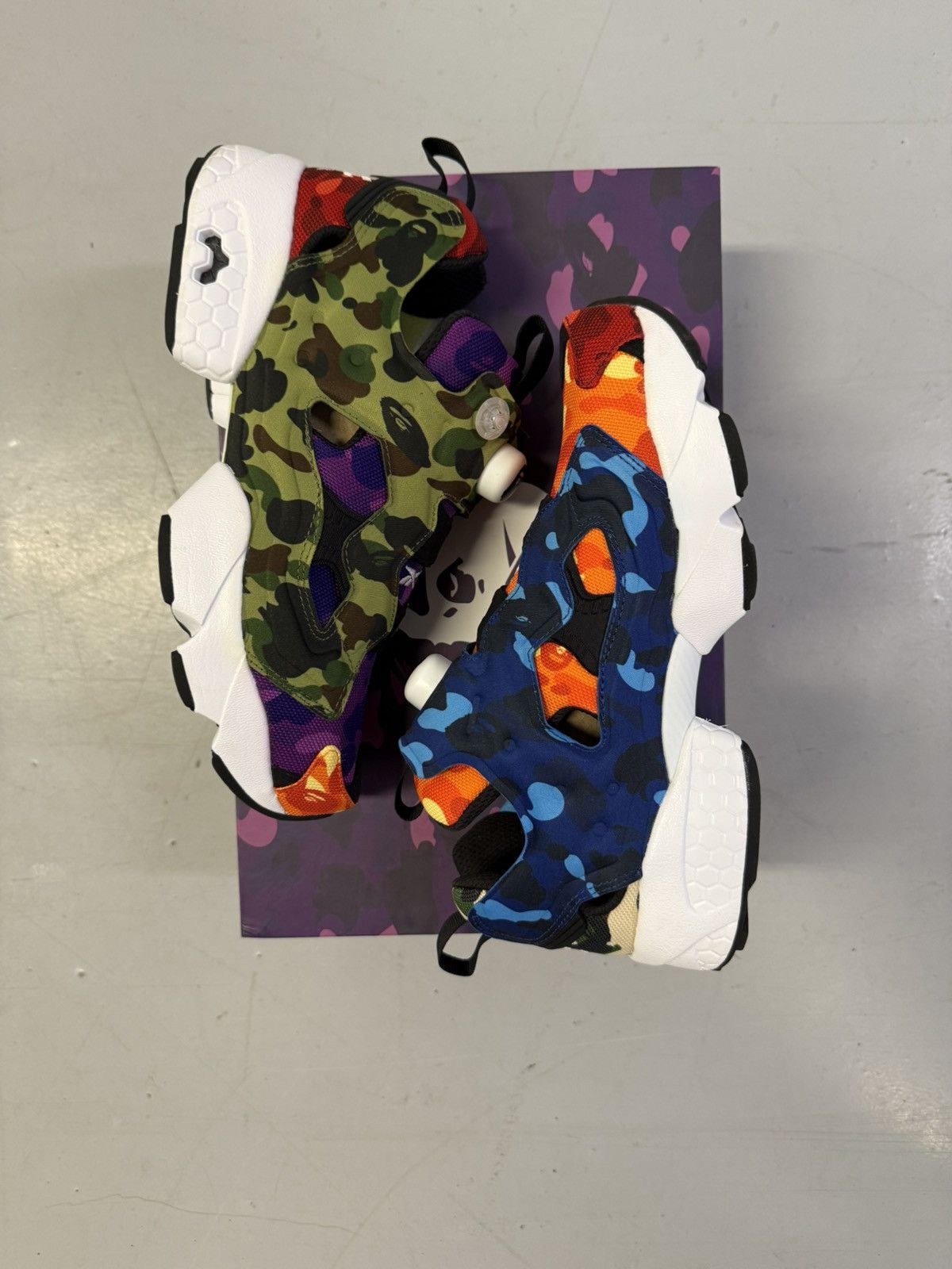 Bape × Reebok Brand new BAPE Pumps! Size US 8.5 / EU 41-42 - 1 Thumbnail