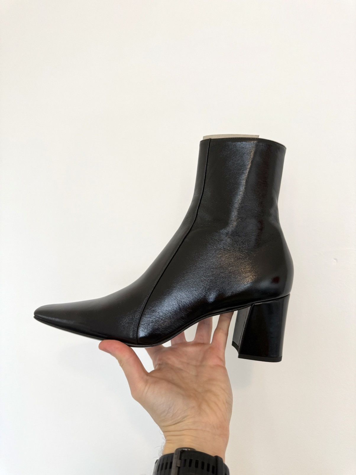Saint Laurent Paris SS24 Saint Laurent Rainer 75 Boots in Smooth Leather Size US 8 / EU 41 - 2 Thumbnail