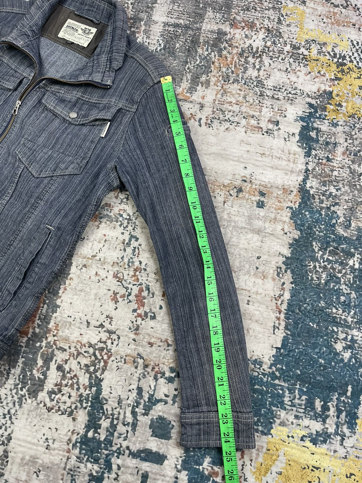Japanese Brand Dogman Traditional Workwear Stretch Denim Jackets Size US S / EU 44-46 / 1 - 10 Thumbnail