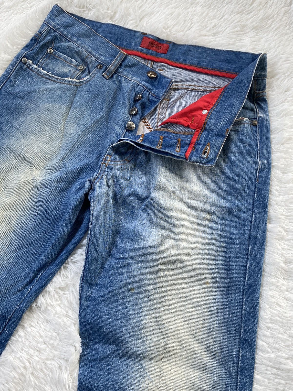 Hugo Boss 🔥OFFER NOW🔥Vintage Made in Italy Hugo Boss Denim Bootcut Size US 32 / EU 48 - 8 Thumbnail