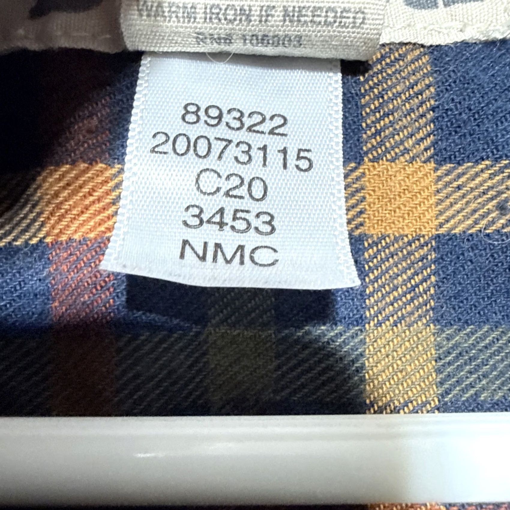 CO Duluth Trading Co Flannel Shirt Mens 3XL Blue Orange Button-Down Work Shirt plaid Long Sleeve Mens Regualr Fit Movie? Size US XXL / EU 58 / 5 - 4 Thumbnail