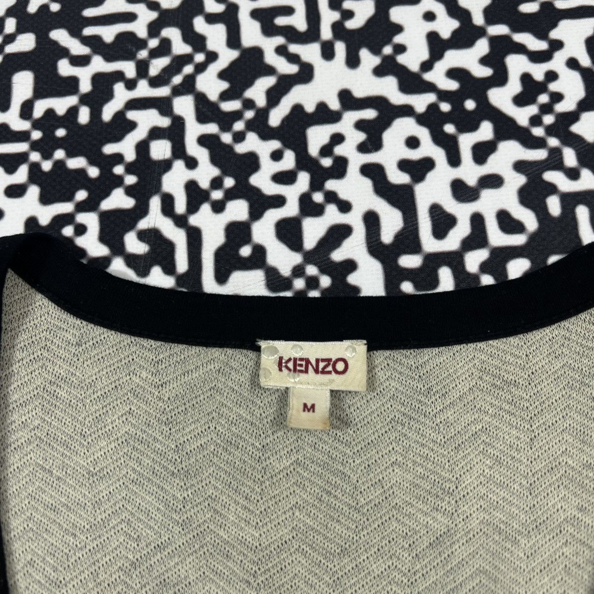 Kenzo Vintage Y2K Kenzo Paris Abstract Print Luxury Mini Dress Size M / US 6-8 / IT 42-44 - 17 Thumbnail