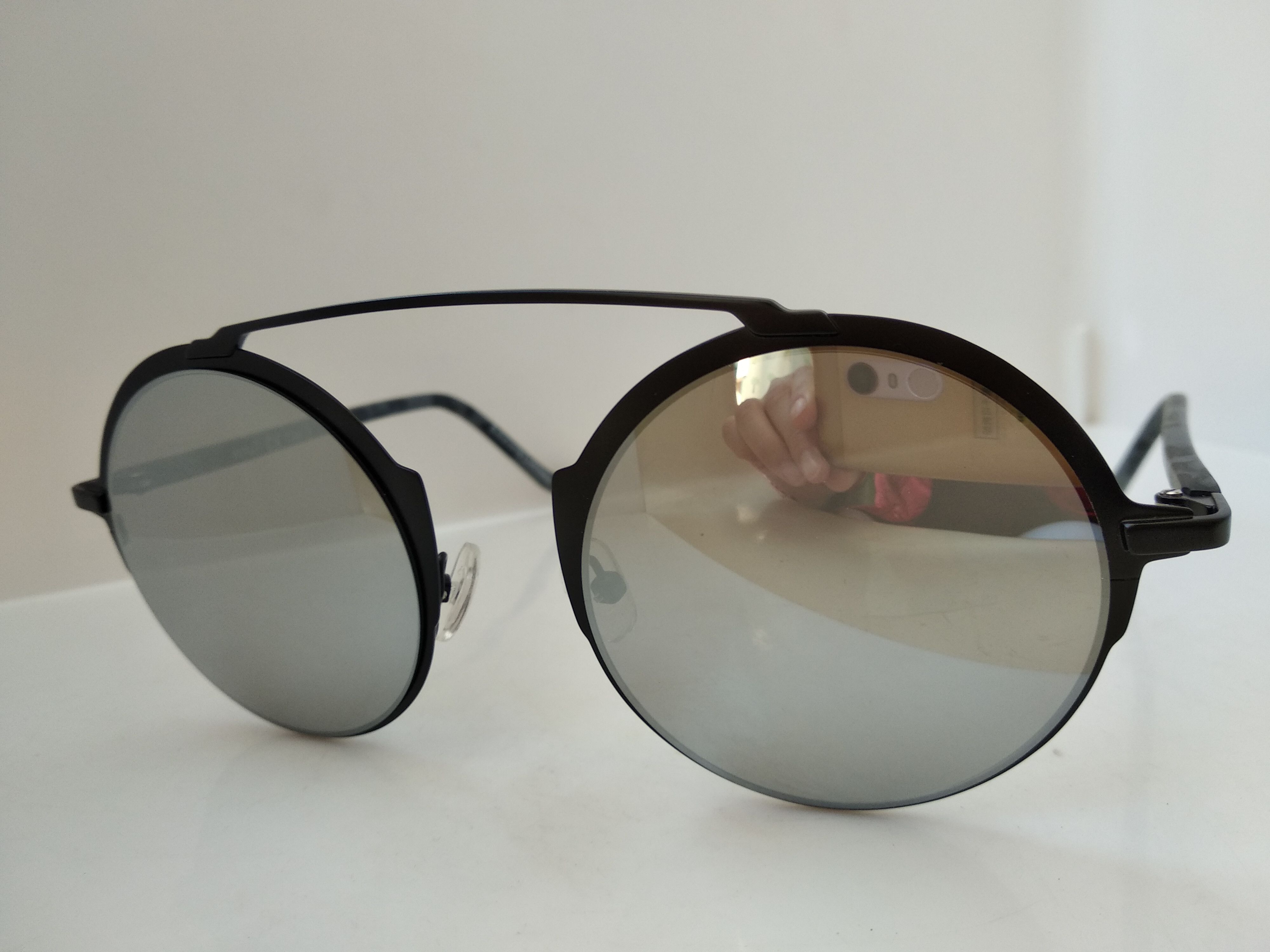 Other NAU！ Black Round Sunglasses Frame BUDDY HOLLY Size ONE SIZE - 3 Thumbnail