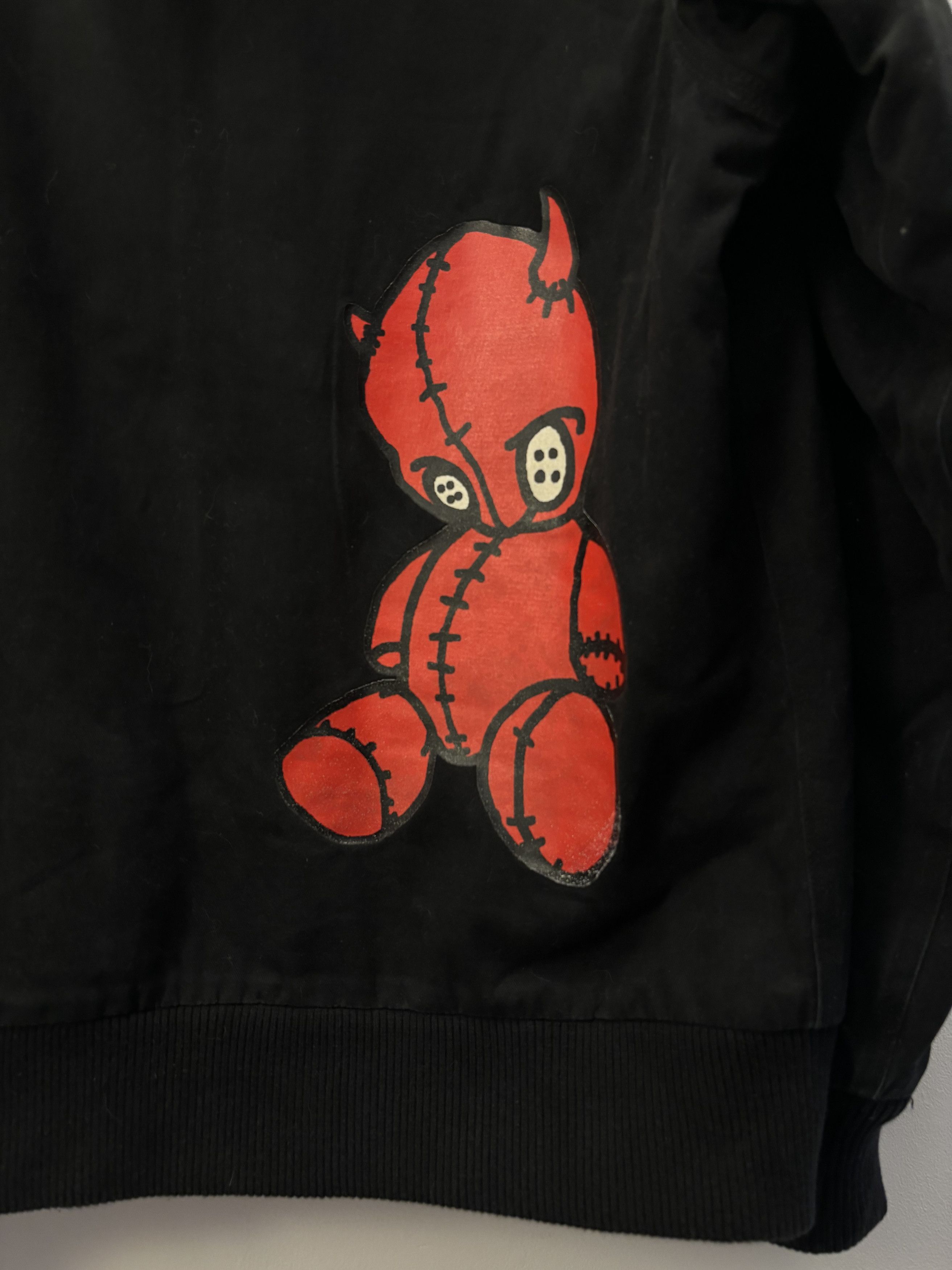 Japanese Brand × Vintage Vintage Y2K Diabolik Evilwear Insulated Hoodie Size US L / EU 52-54 / 3 - 8 Thumbnail