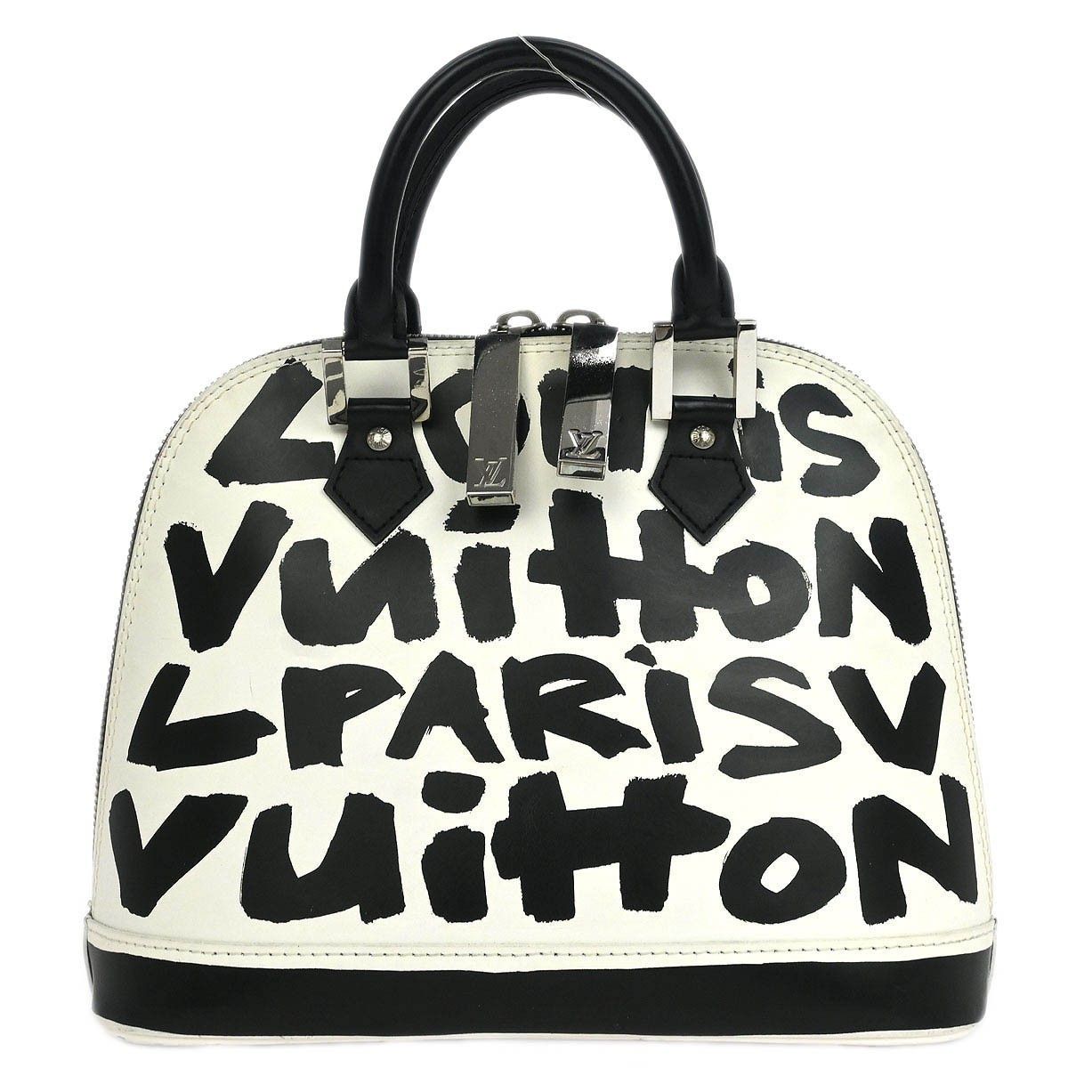 Louis Vuitton Louis Vuitton Alma Handbag Limited Edition Graffiti Leather Size ONE SIZE - 1 Thumbnail