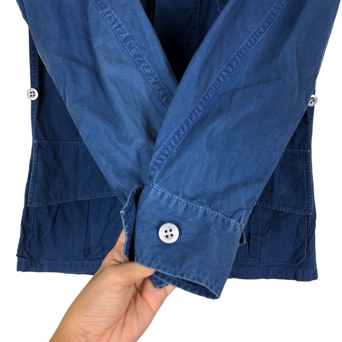 Japanese Brand 🔥Vintage Chore Slant Pocket Japan Inspire Issey Miyake Size US M / EU 48-50 / 2 - 15 Thumbnail
