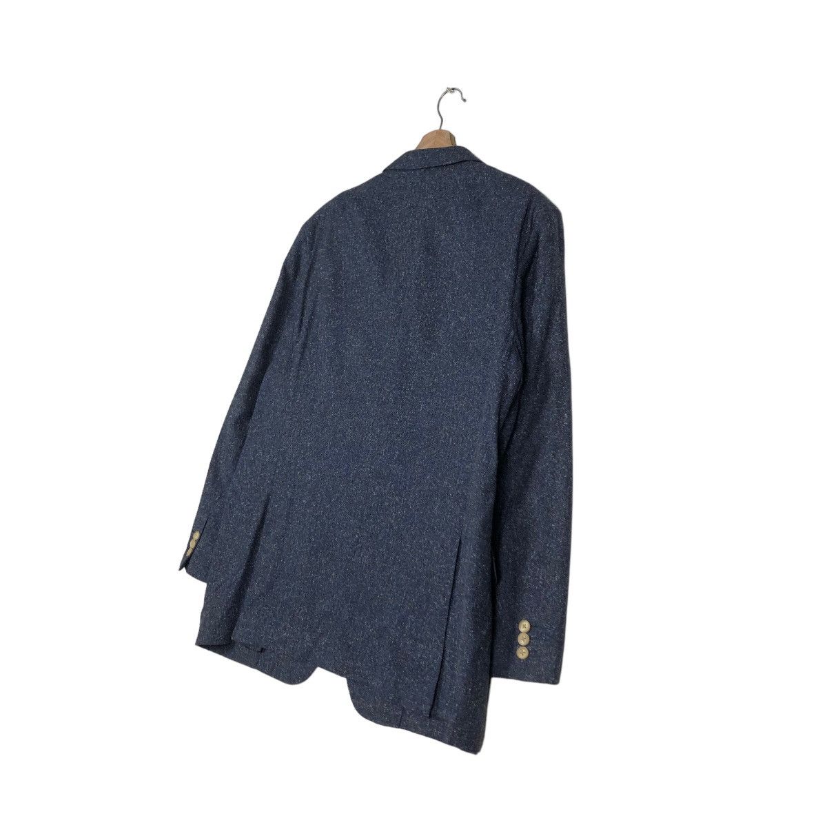 Burberry 🔥Vintage Wool Work Jacket Burberry London Double Breast Size US L / EU 52-54 / 3 - 10 Thumbnail
