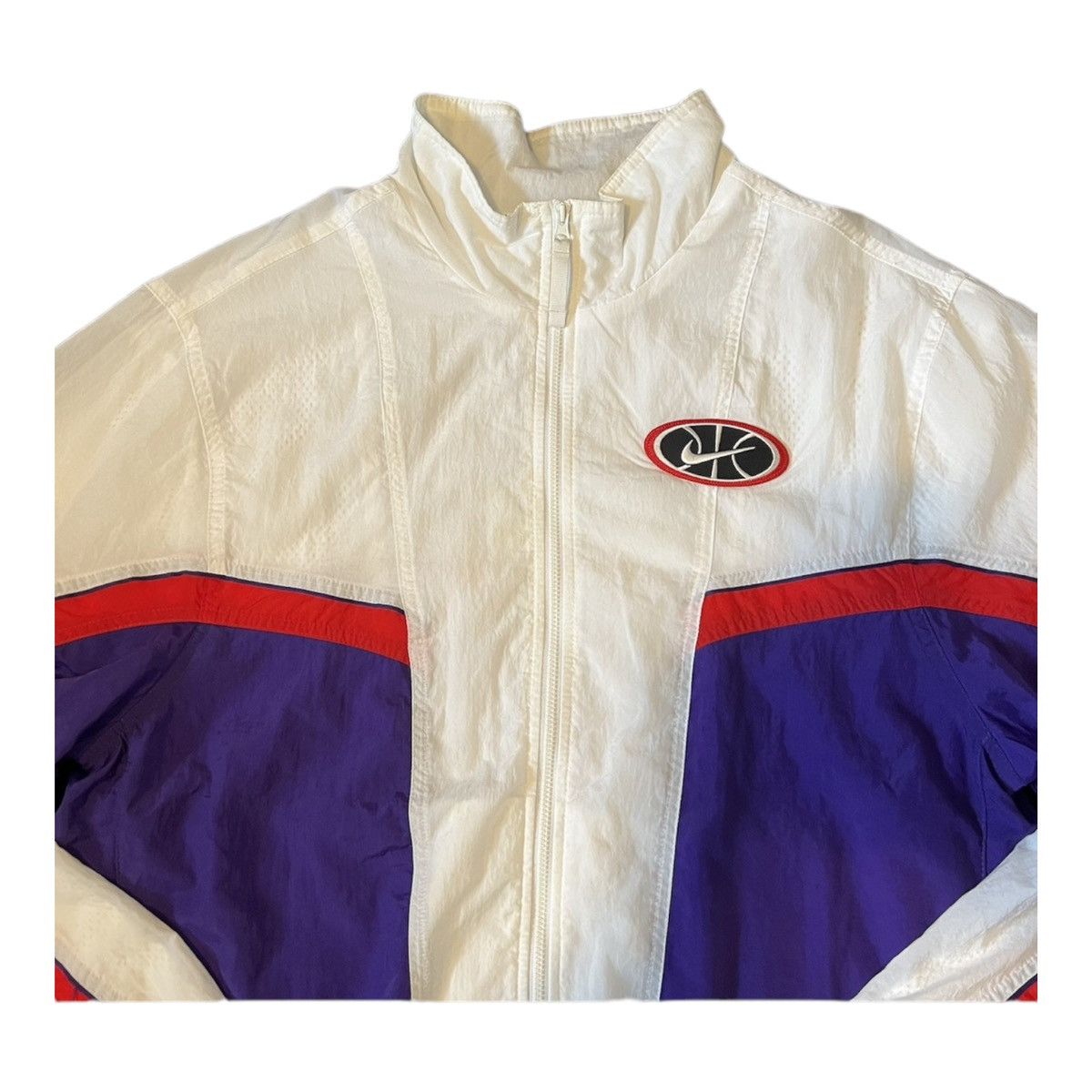 Nike × Vintage NIKE MENS THROWBACK WOVEN JACKET Size US M / EU 48-50 / 2 - 3 Thumbnail