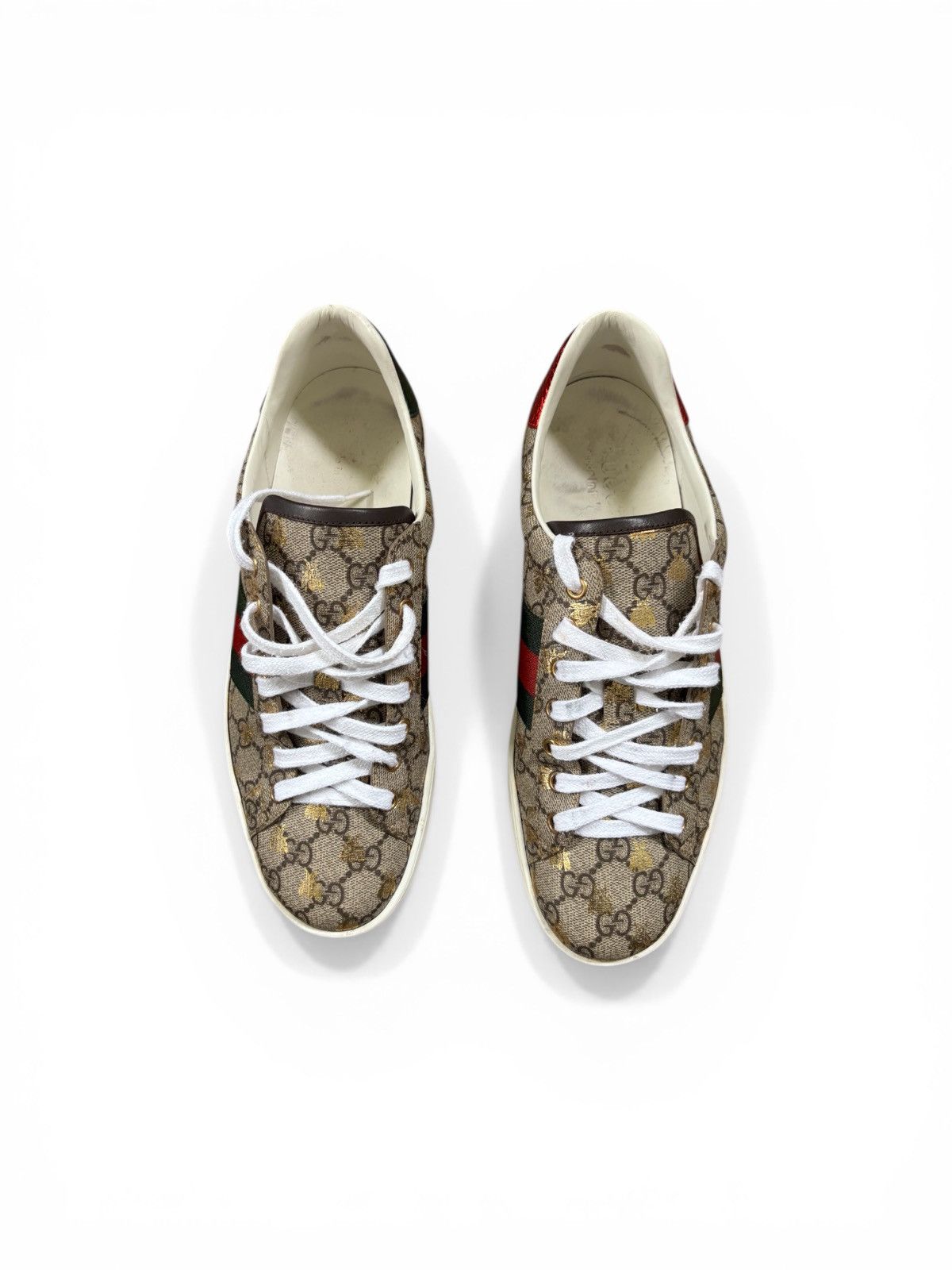 Gucci Gucci Ace Monogram sneakers Size US 9.5 / EU 42-43 - 4 Thumbnail